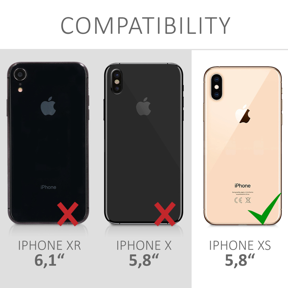 Silikonový kryt na mobil kwmobile pro Apple iPhone XS - neonově korálová