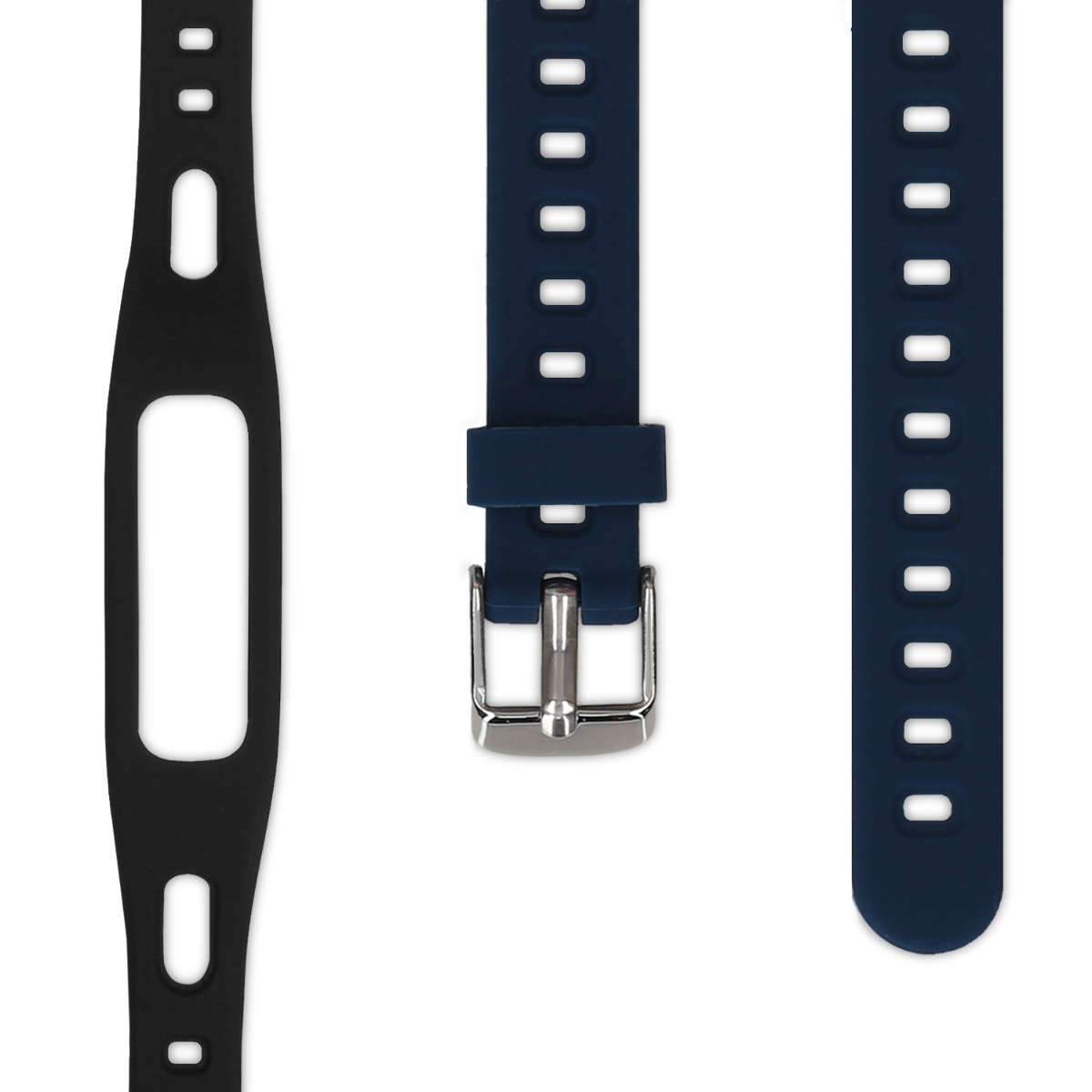 Sada řemínků na chytré hodinky HONOR Band 3e 2 ks tmavě modro-černé