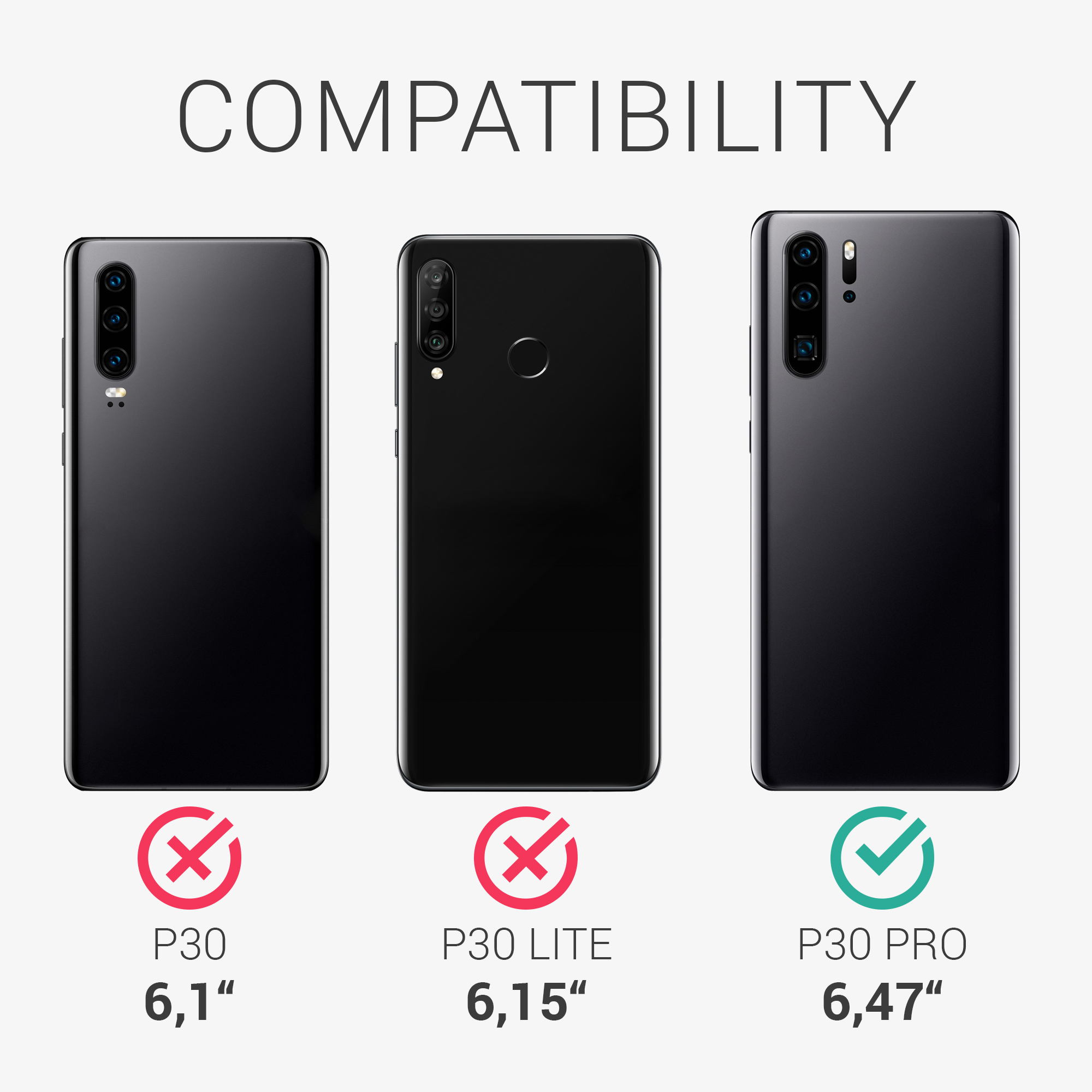 Kryt na mobil Huawei P30 Pro kwmobile - lesní zelená