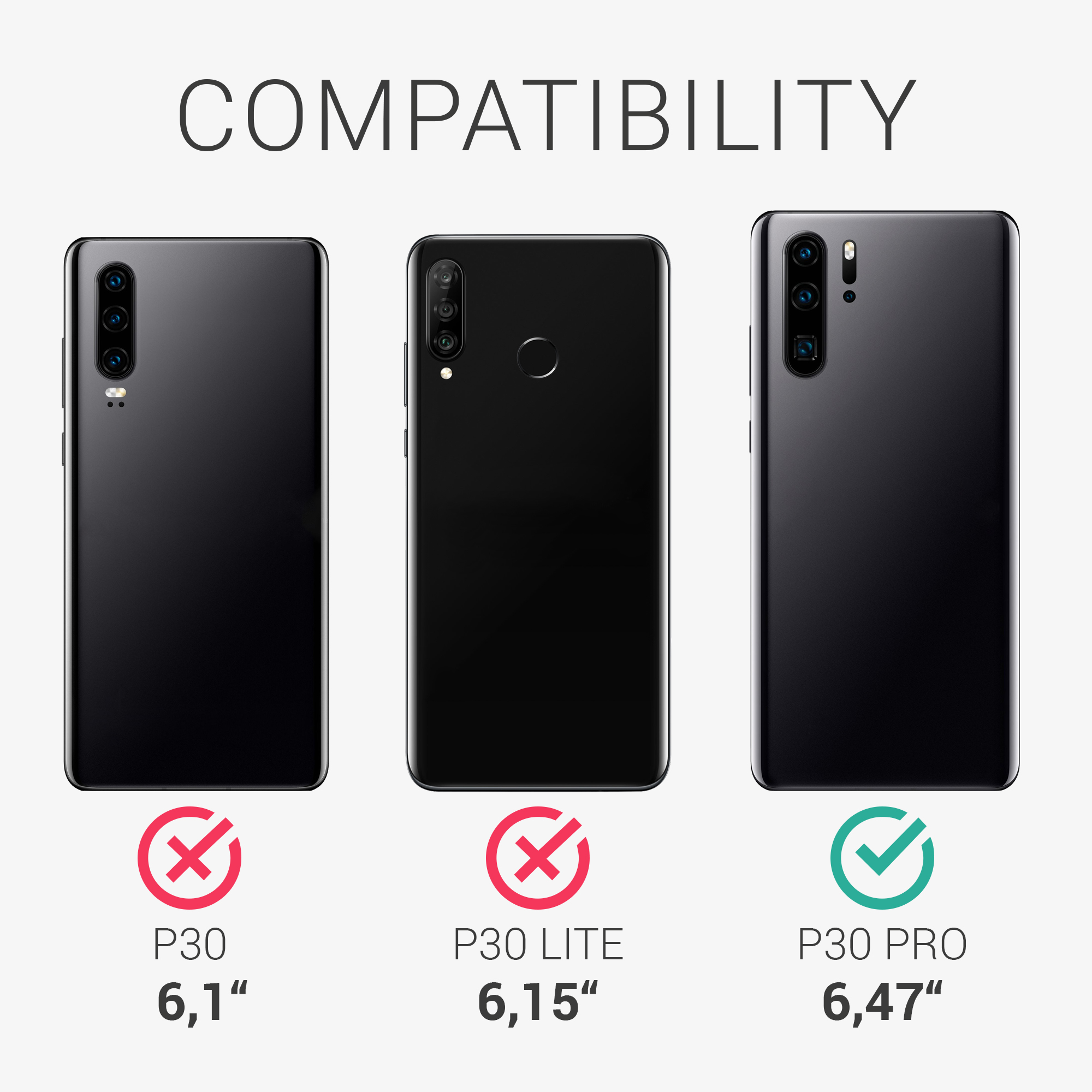 Kryt kwmobile Huawei P30 Pro, levandulová