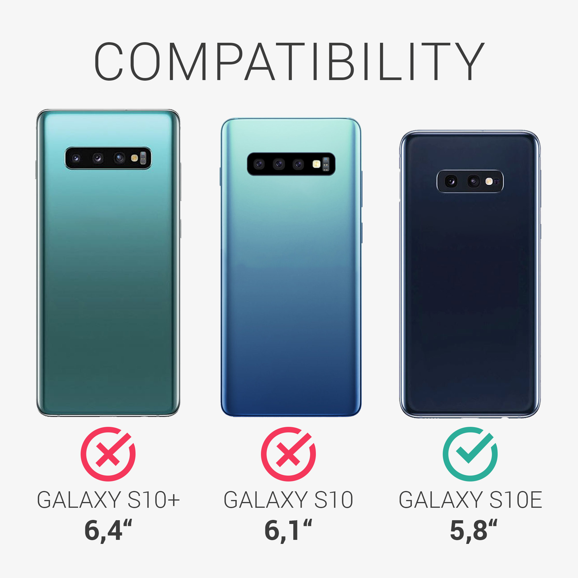 Kryt na mobil Samsung Galaxy S10e kwmobile TPU tmavě růžový