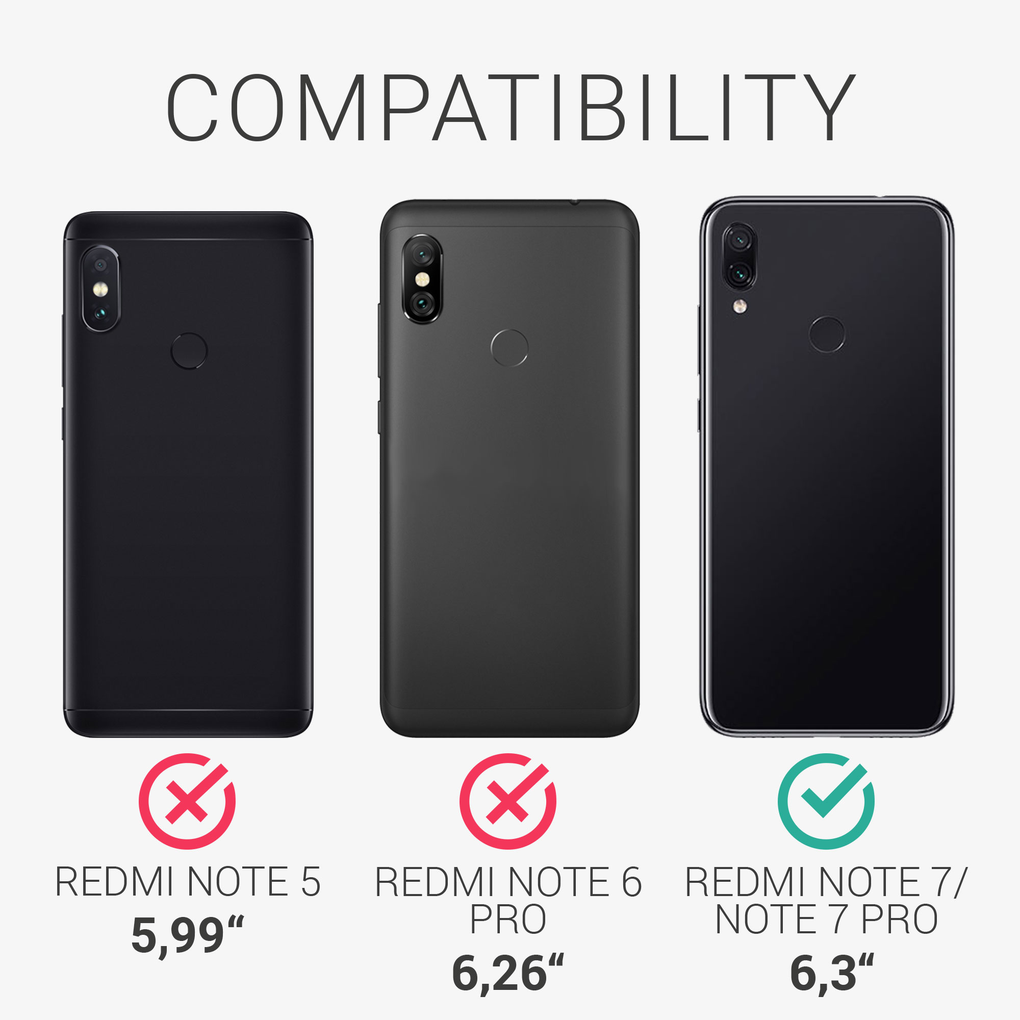 TPU kryt kwmobile pro Xiaomi Redmi Note 7 / Note 7 Pro - borůvkově modrá
