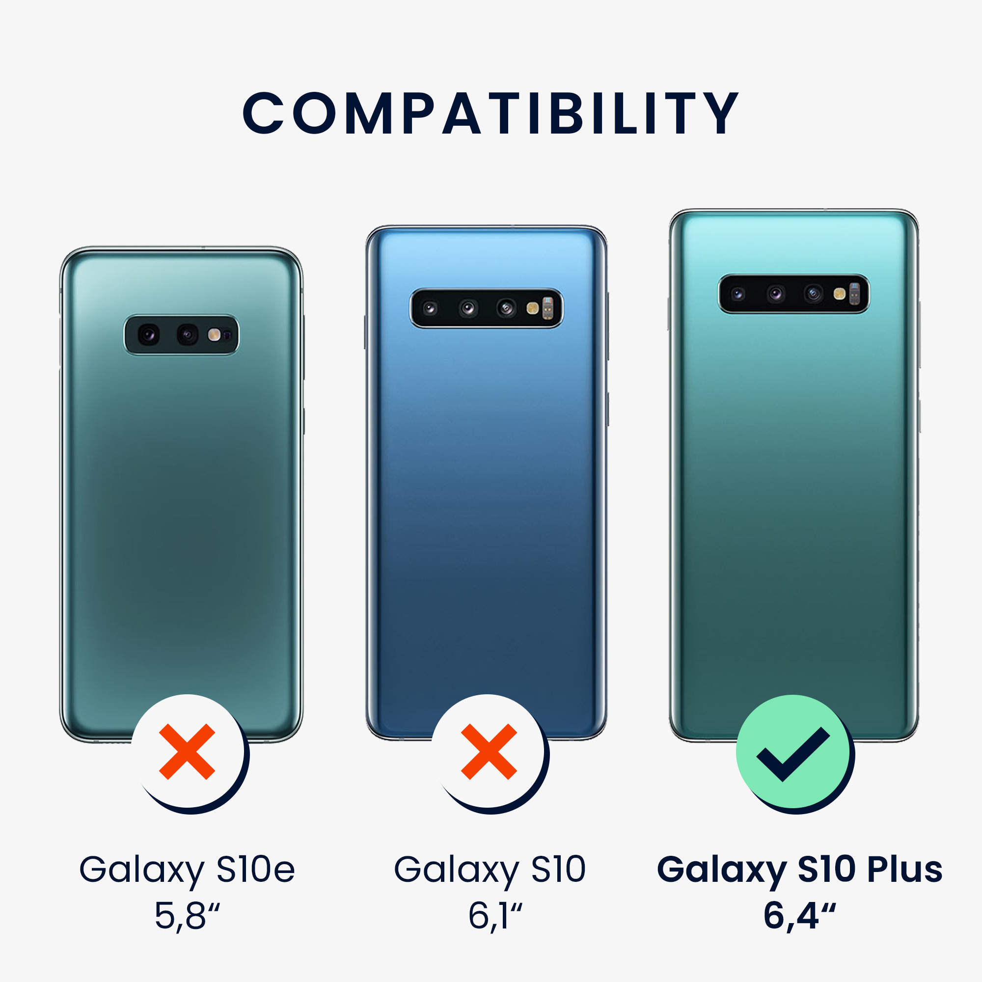 Kryt na mobil Samsung Galaxy S10 Plus / S10+ kwmobile TPU ovocně oranžový