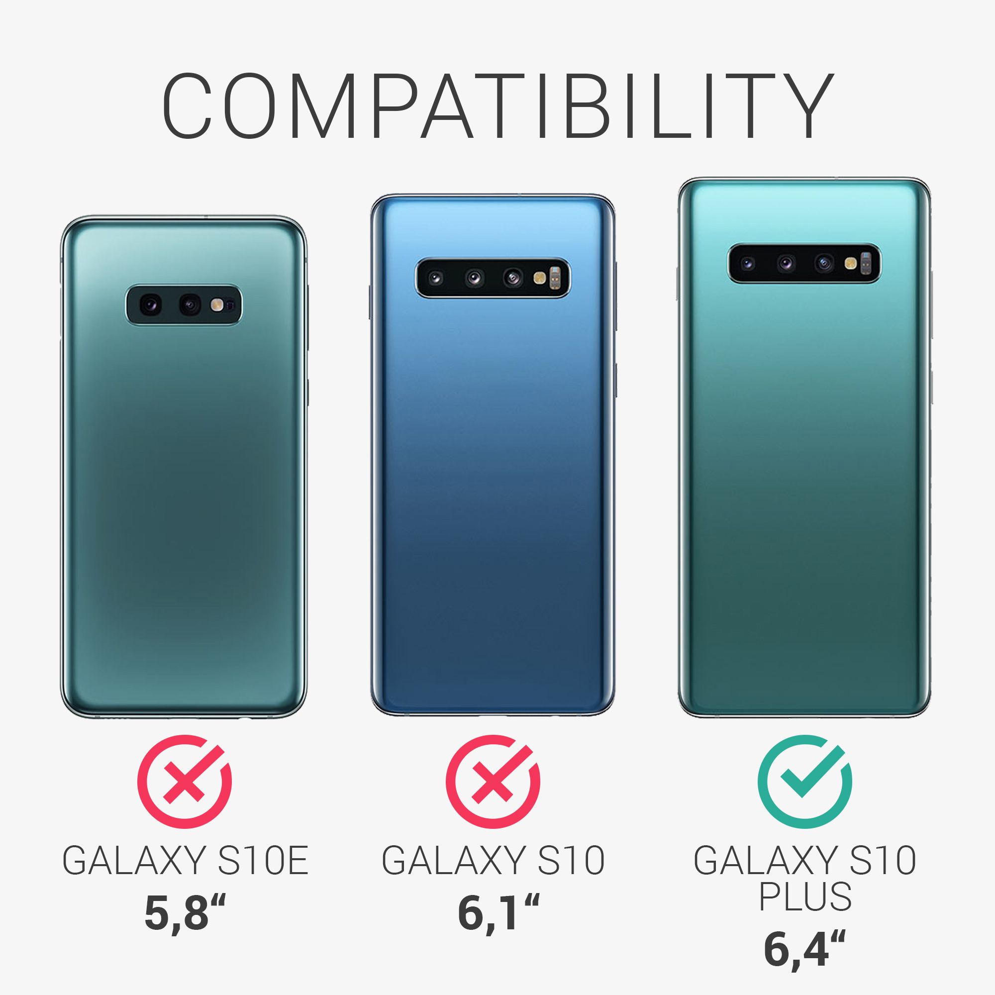 Kryt na mobil Samsung Galaxy S10 Plus / S10+ kwmobile TPU fialovo-purpurový