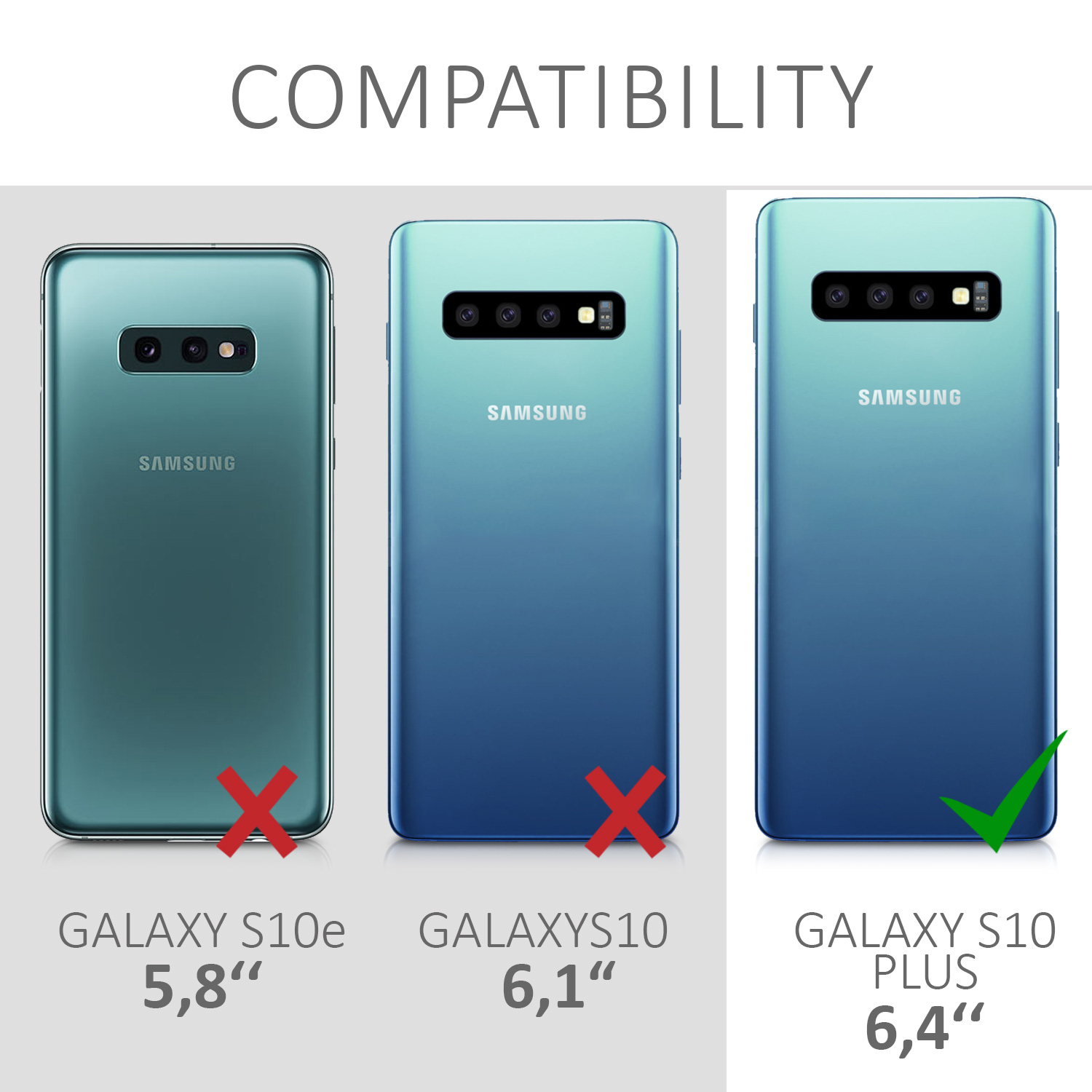 Kryt na mobil Samsung Galaxy S10 Plus / S10+ kwmobile TPU matně starorůžový