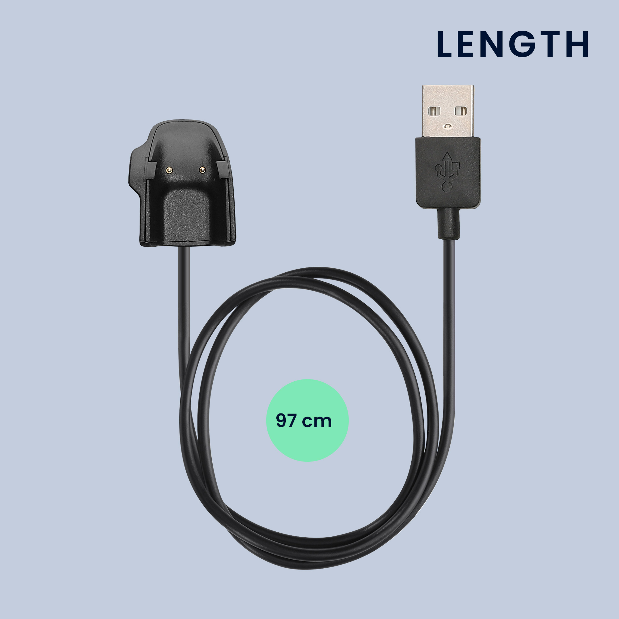 Nabíjecí kabel Samsung Galaxy Fit e kwmobile USB černý