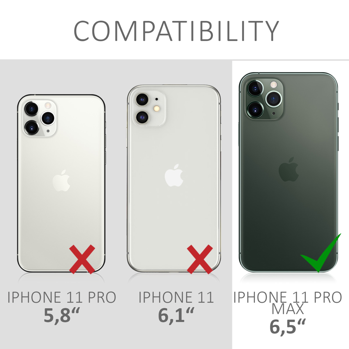 Kryt na mobil kwmobile iPhone 11 Pro Max - neonově žlutá