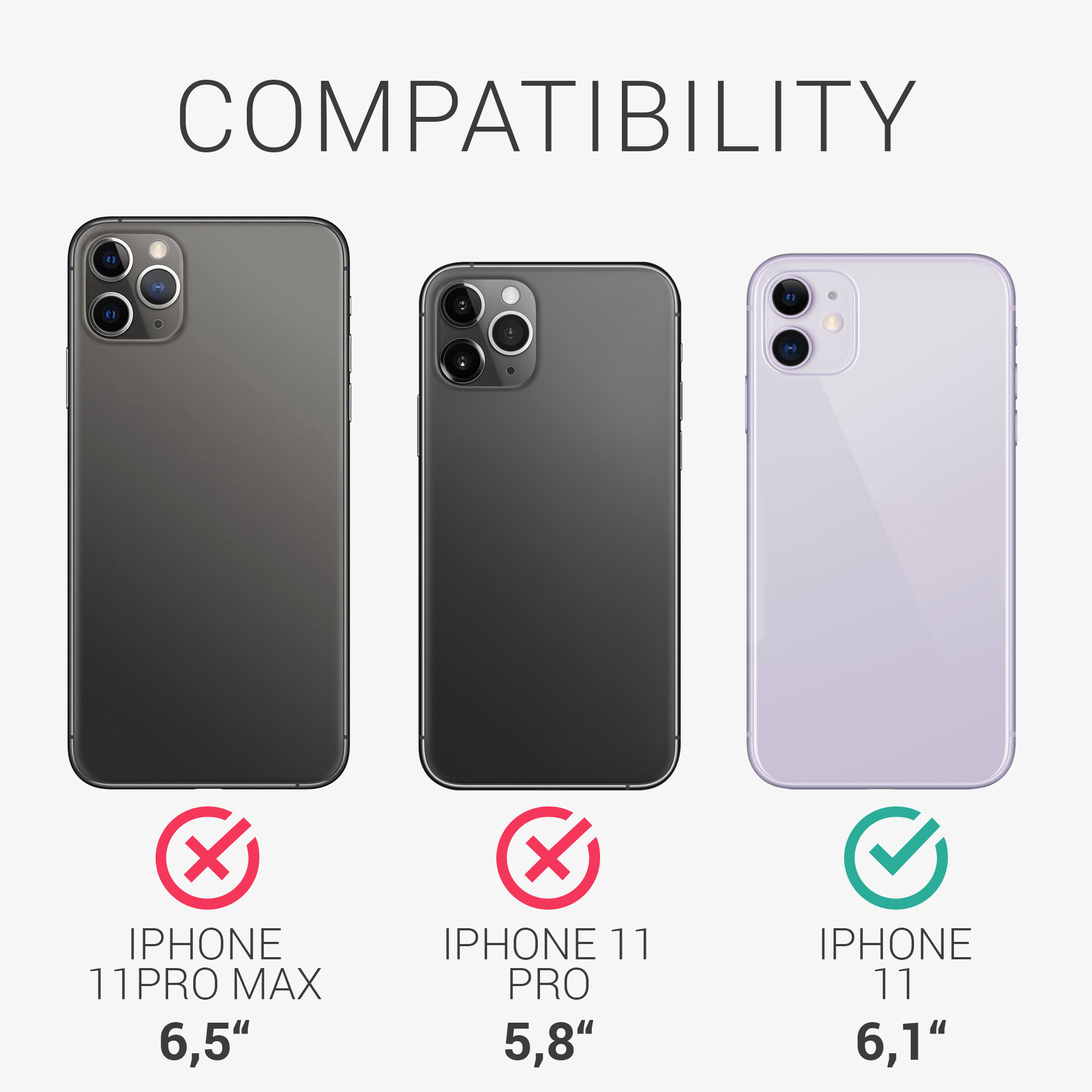 Kryt na mobil kwmobile iPhone 11 - mintová