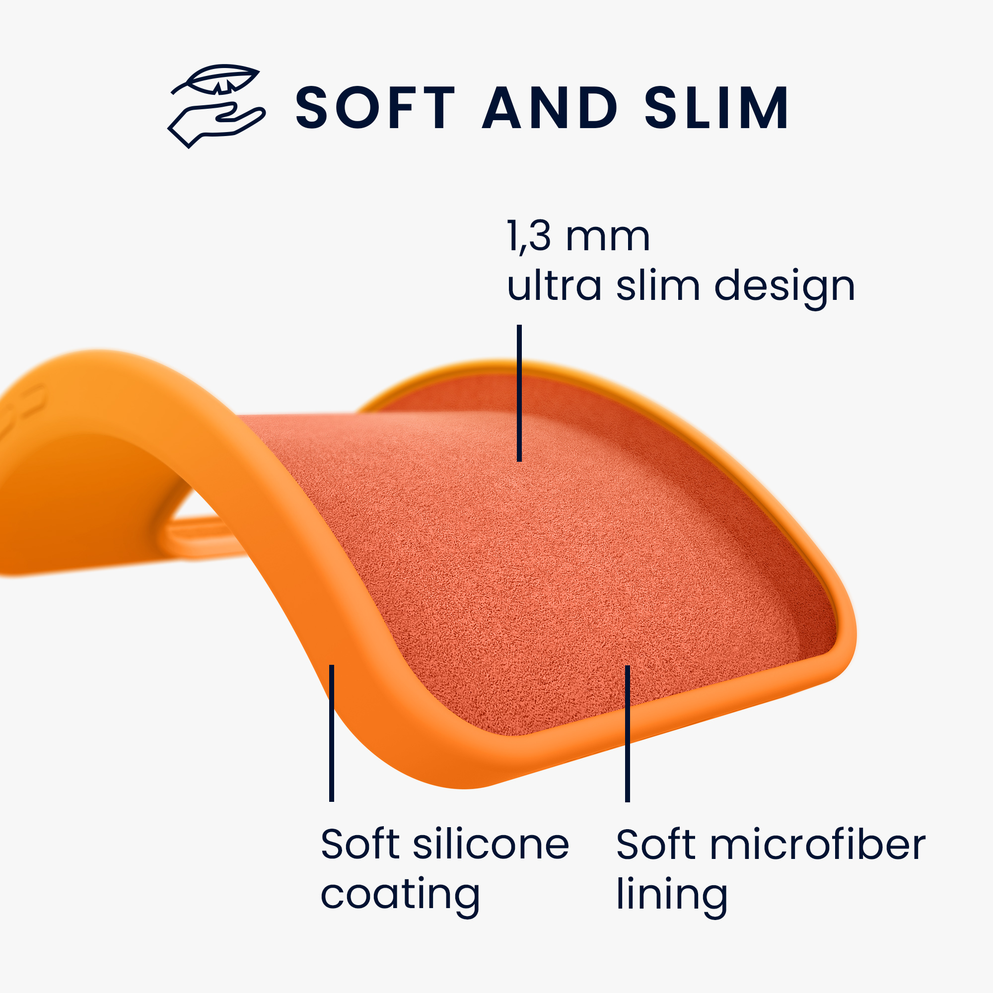 Silikonový kryt na mobil kwmobile pro Apple iPhone XR - oranžová Fruity Orange