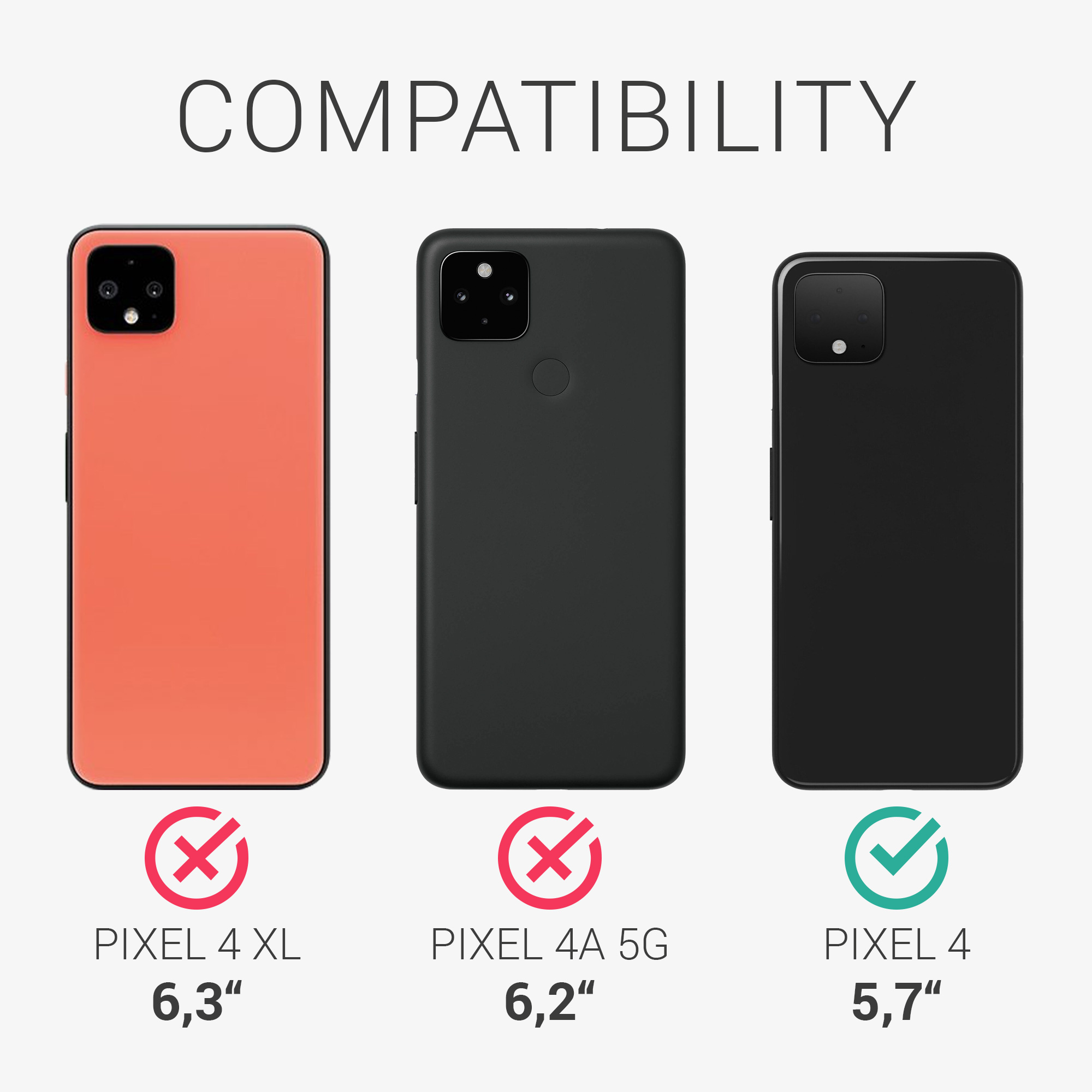 Zadní kryt kwmobile pro Google Pixel 4 - medově žlutá