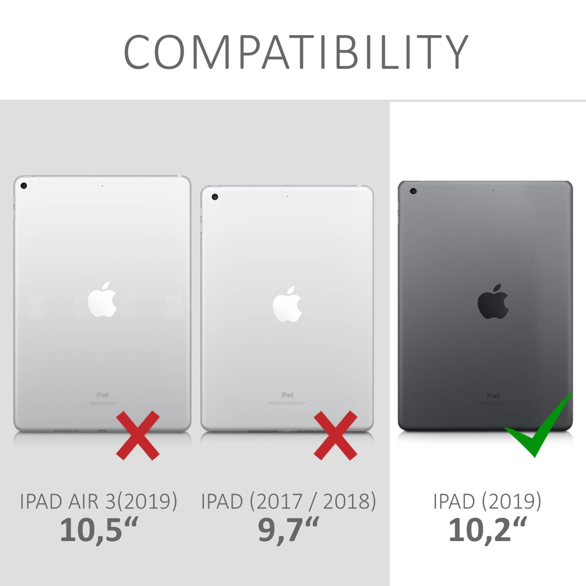 Ochranná fólie kwmobile iPad 10.2 (2019/2020/2021 - 2 ks, matná