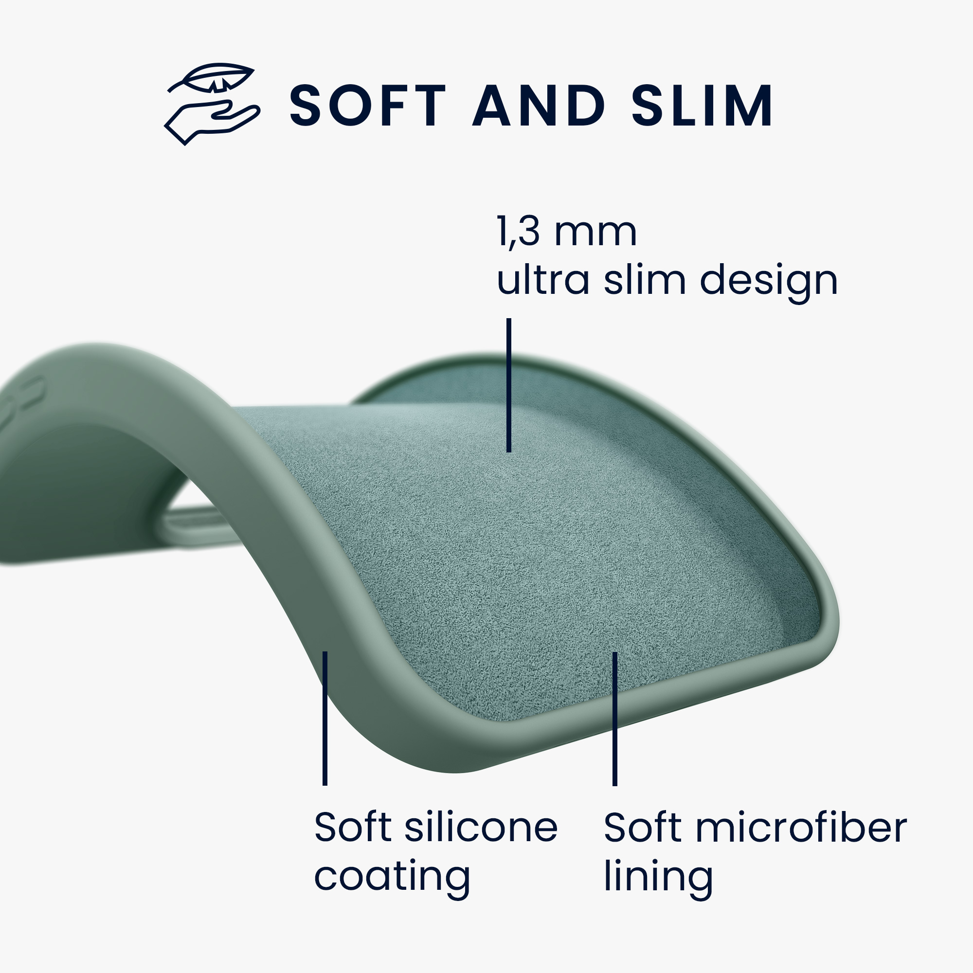 Kryt na mobil kwmobile iPhone 11 Case - zelená Rainwashed