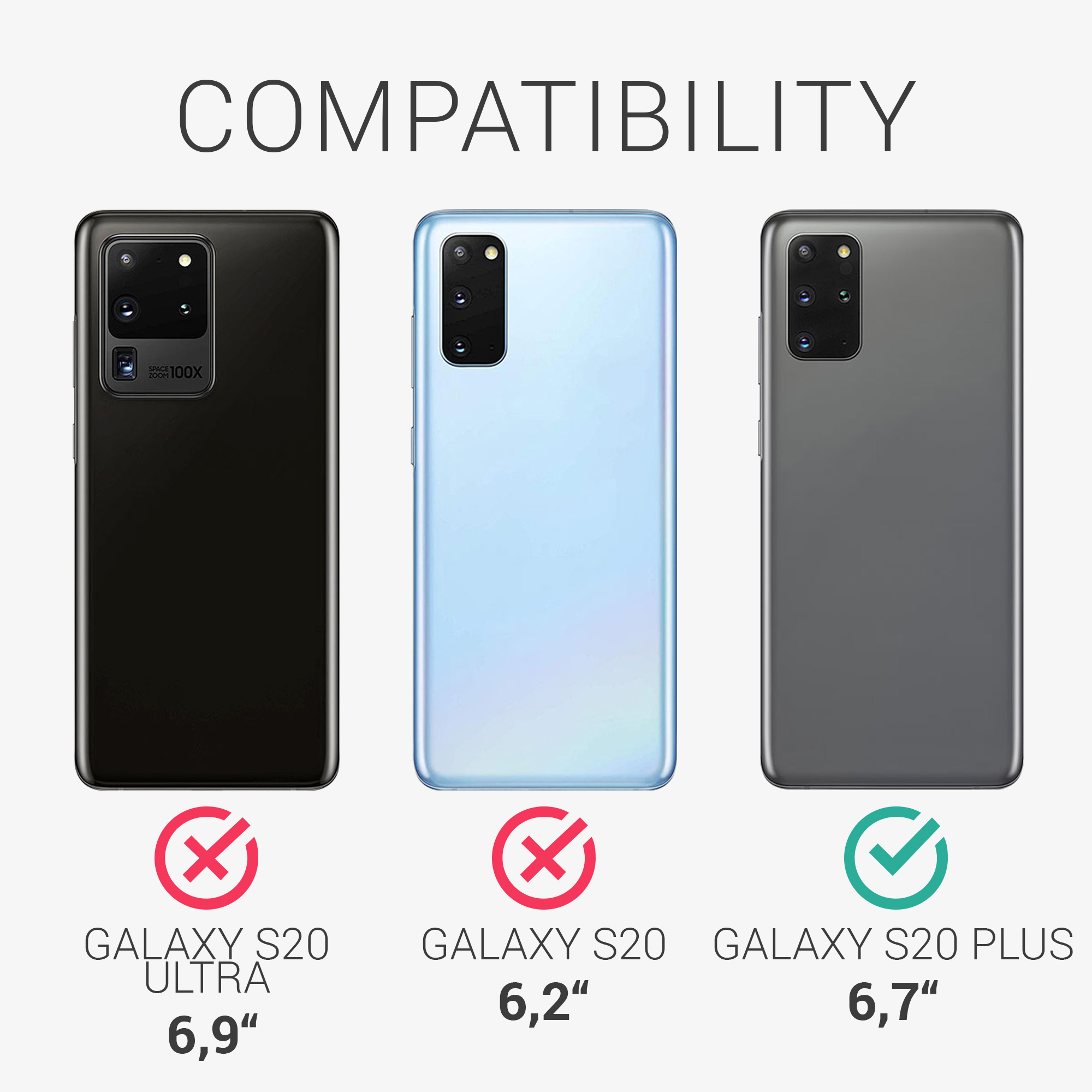 Kryt na mobil Samsung Galaxy S20 Plus kwmobile TPU červený