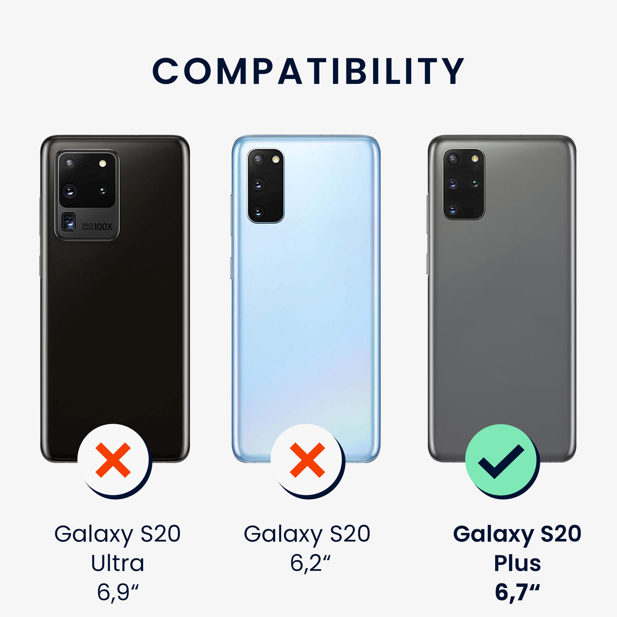 Kryt na mobil Samsung Galaxy S20 Plus kwmobile TPU mintový