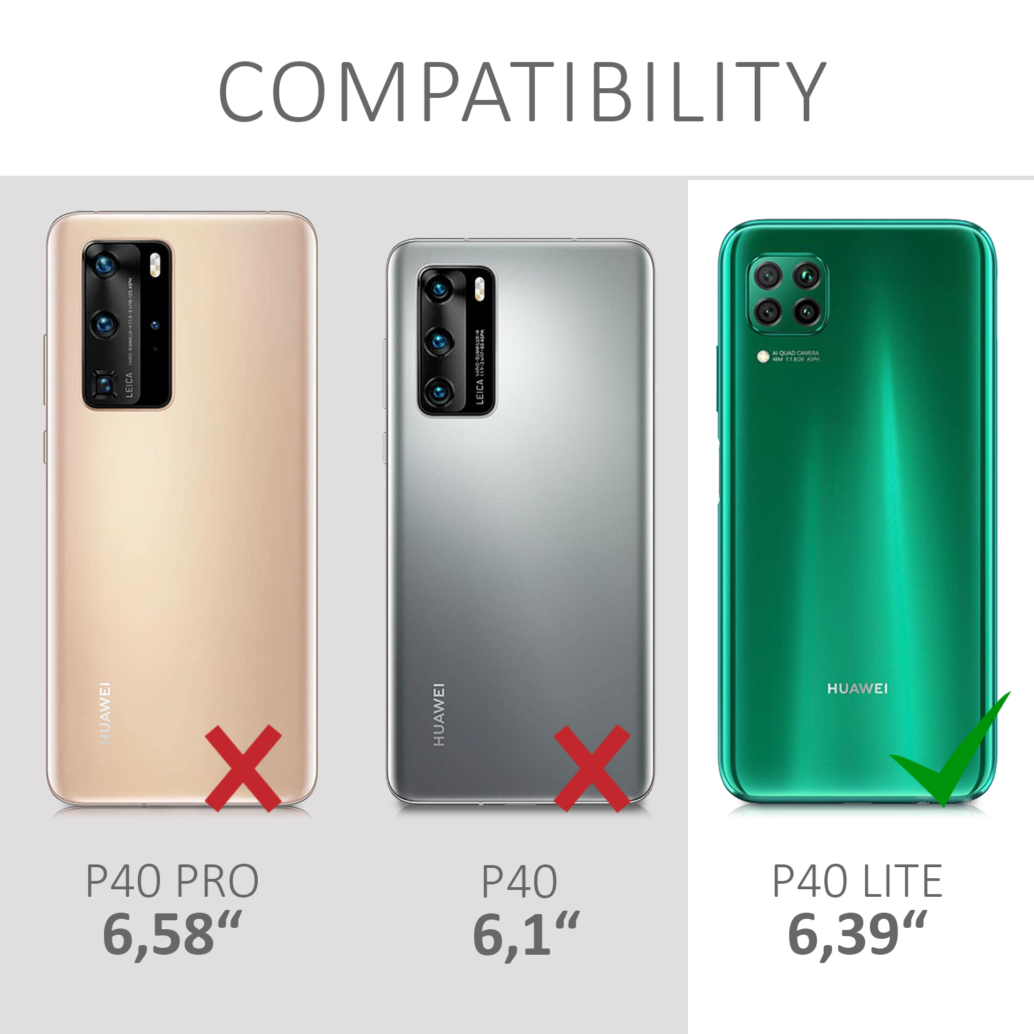 Kryt na mobil Huawei P40 Lite kwmobile - mauve