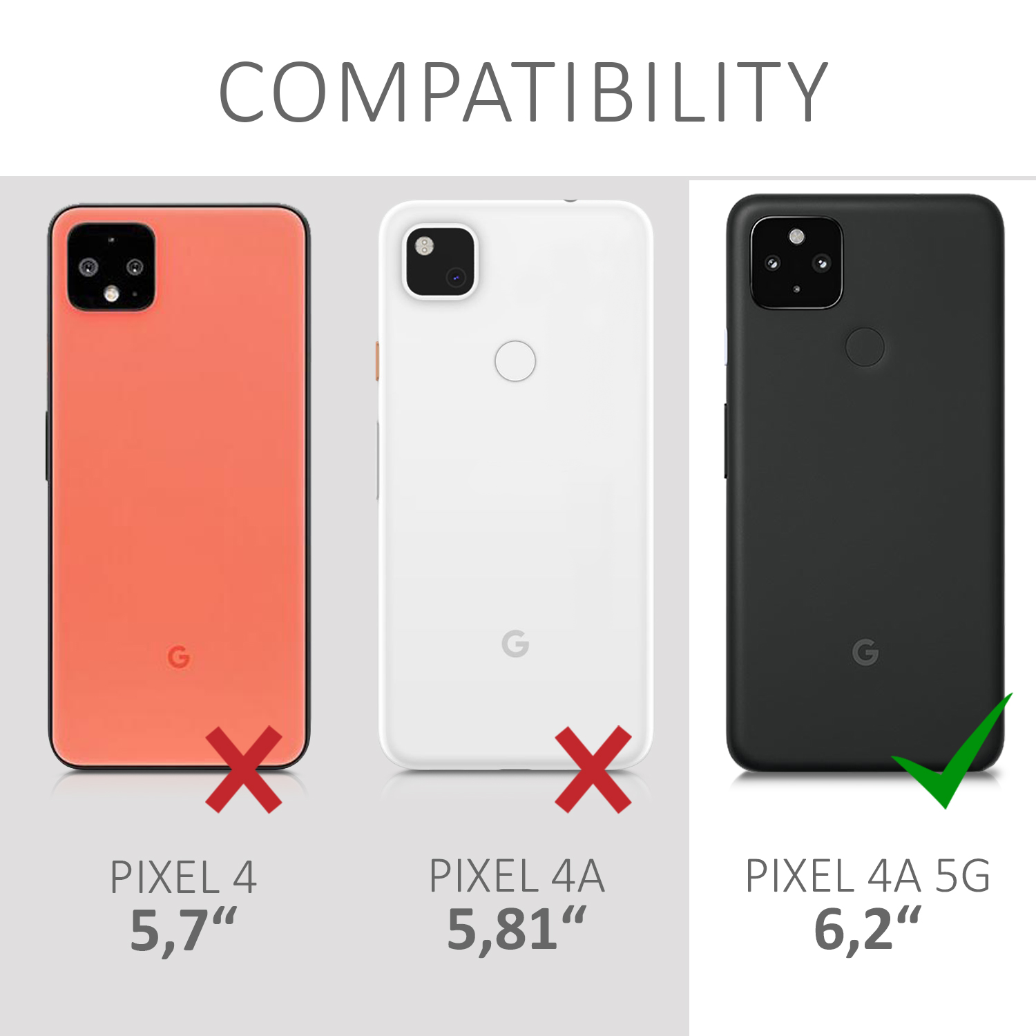 Zadní kryt kwmobile pro Google Pixel 4a - levandulová