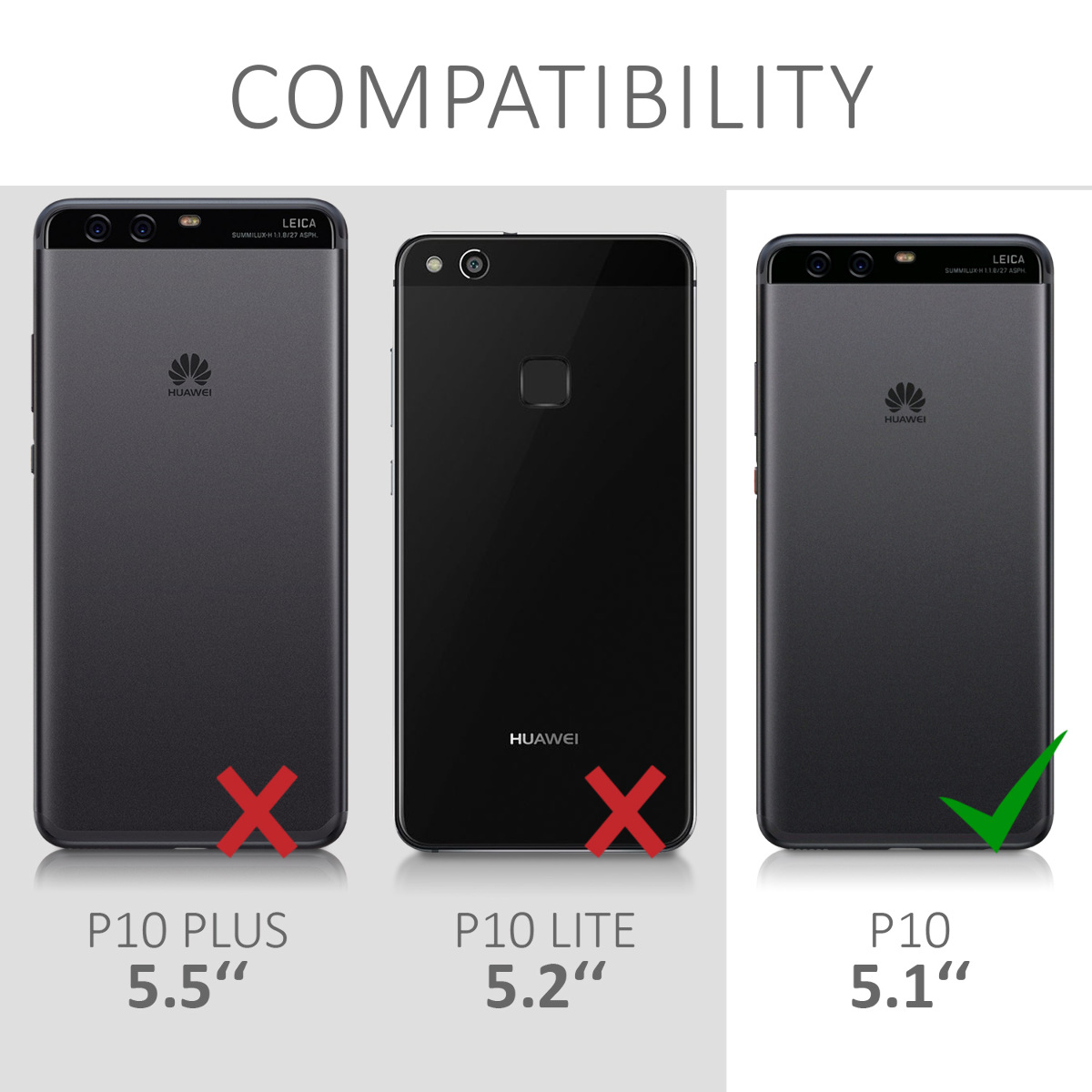 Kryt kwmobile pro Huawei P10, matná mint