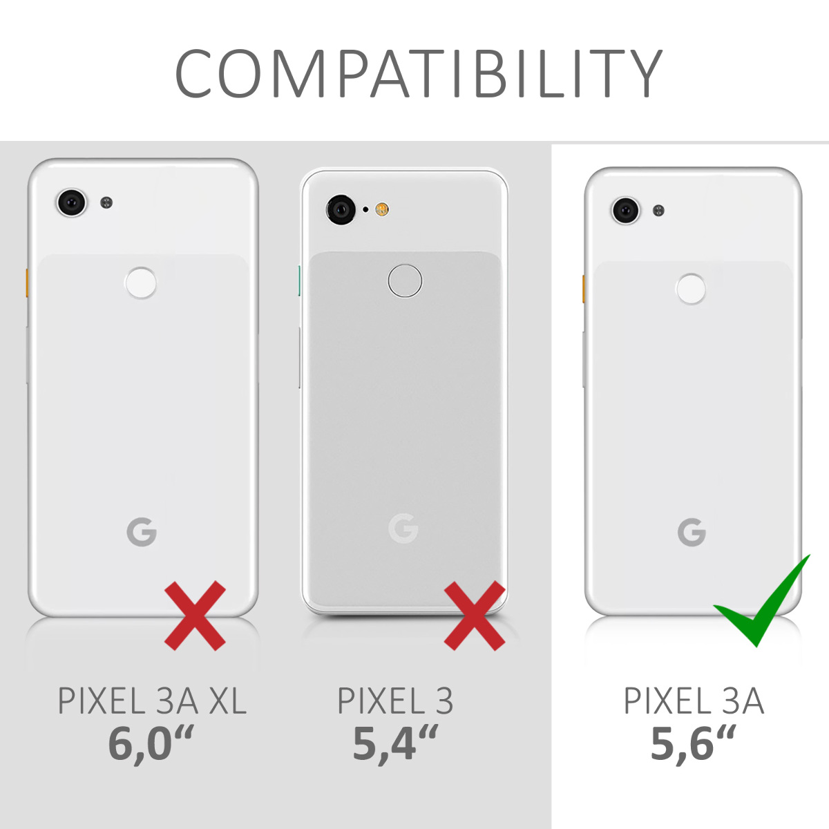 Crossbody kryt kwmobile pro Google Pixel 3a - magnólie růžová / bílá / transparentní
