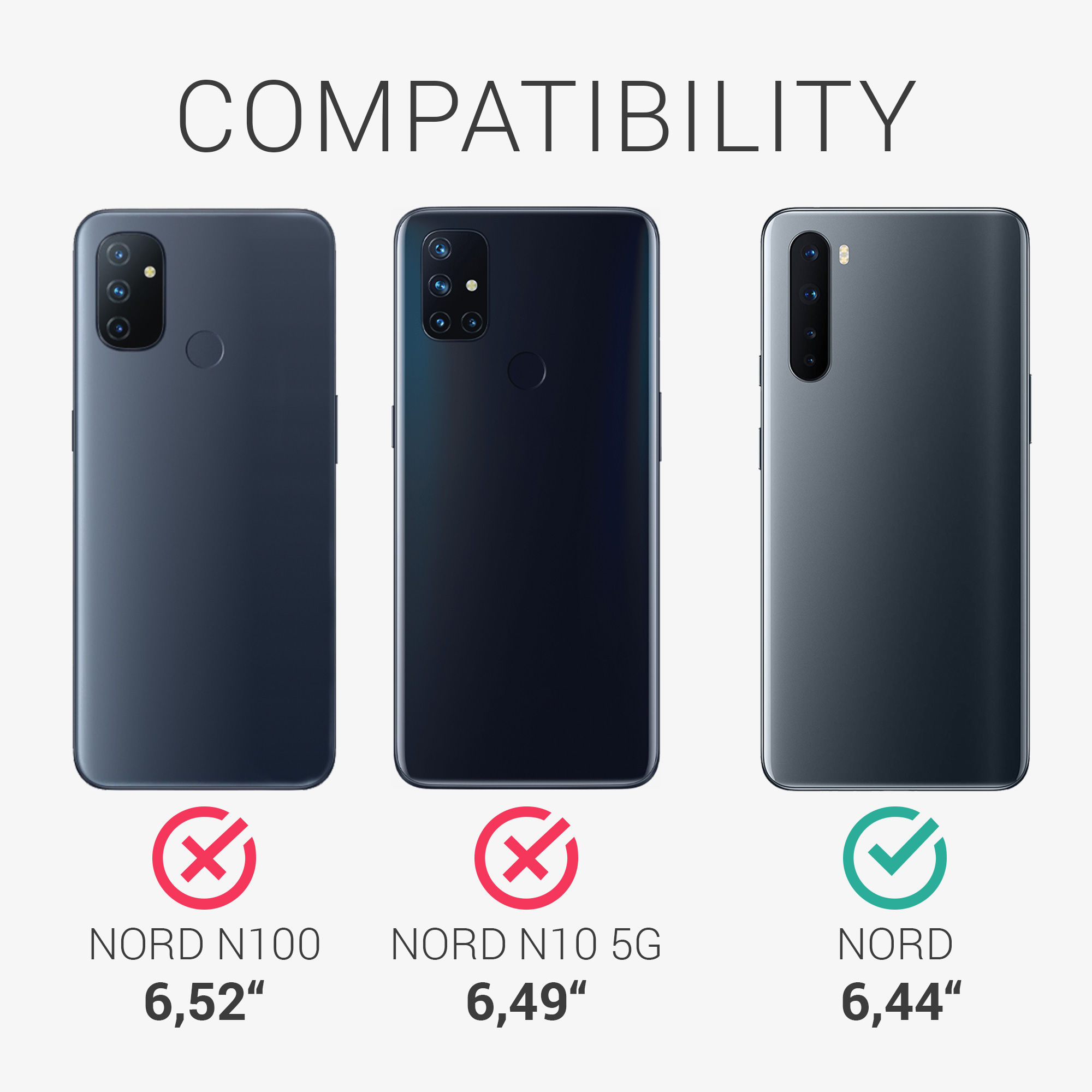 Kwmobile Silikonový kryt OnePlus Nord malinově růžová