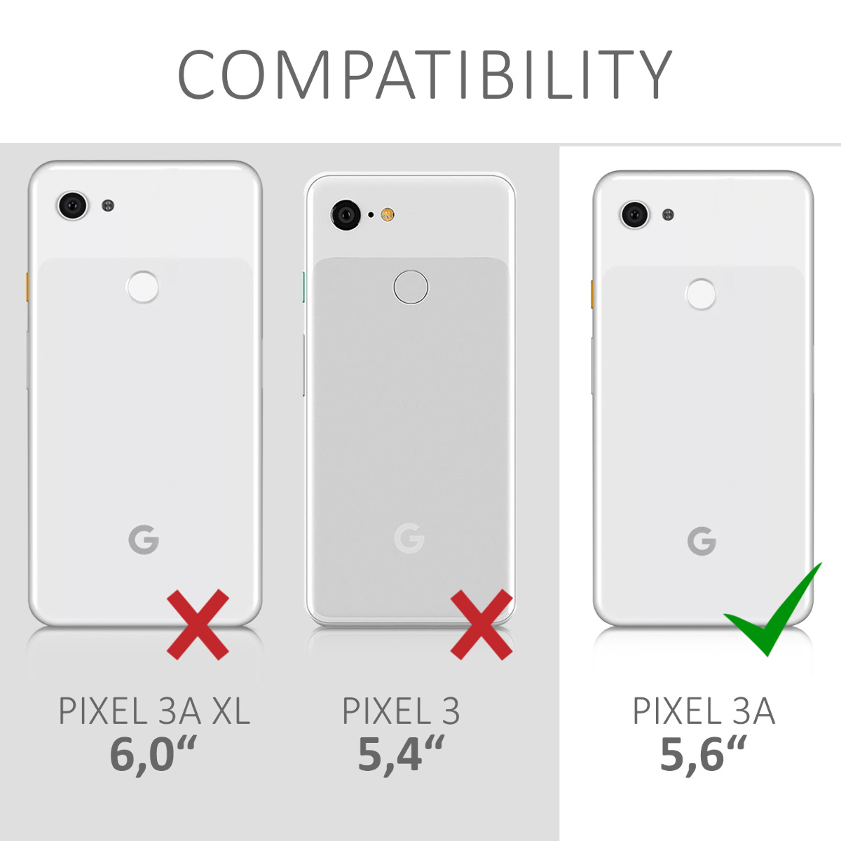 Zadní kryt kwmobile pro Google Pixel 3a - metalická petrolejová