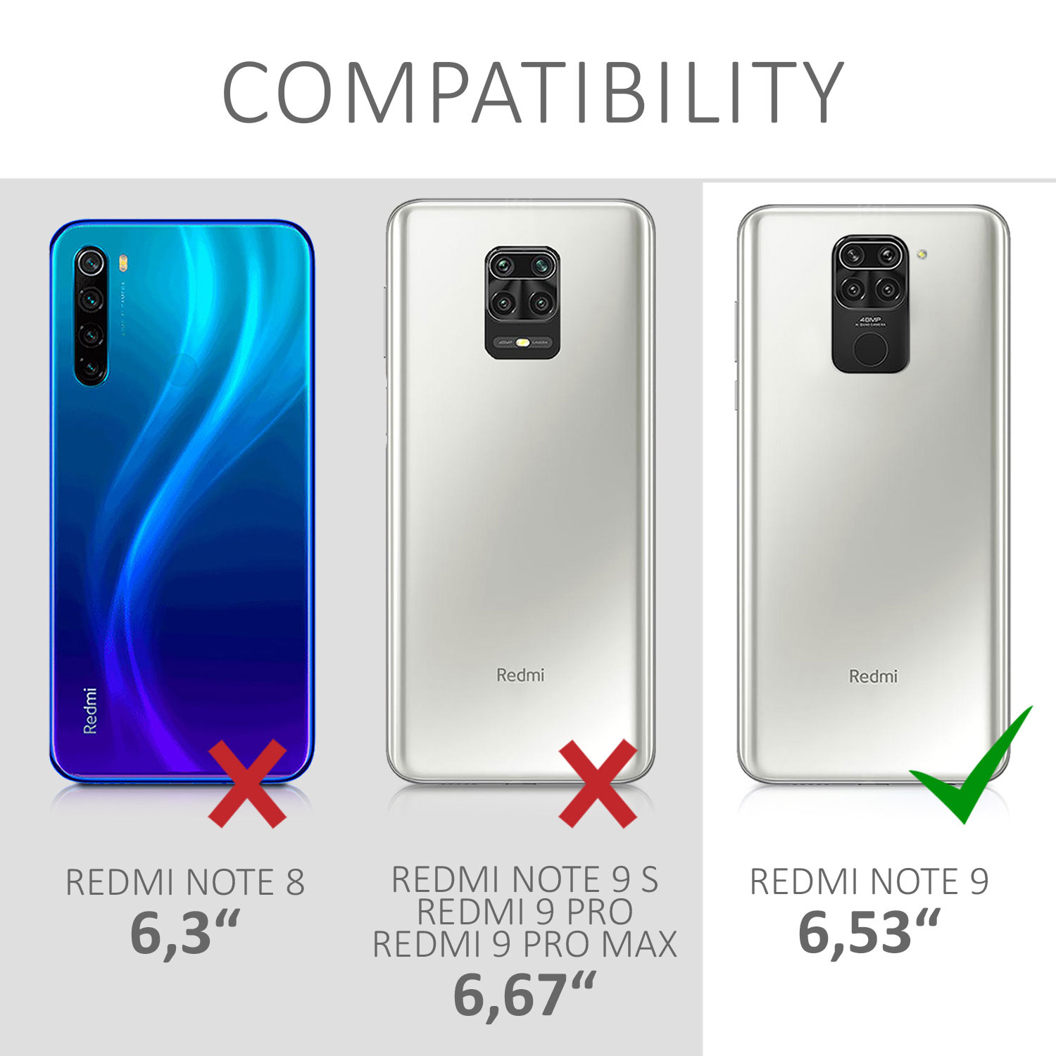 TPU kryt kwmobile pro Xiaomi Redmi Note 9 - hroznově fialová
