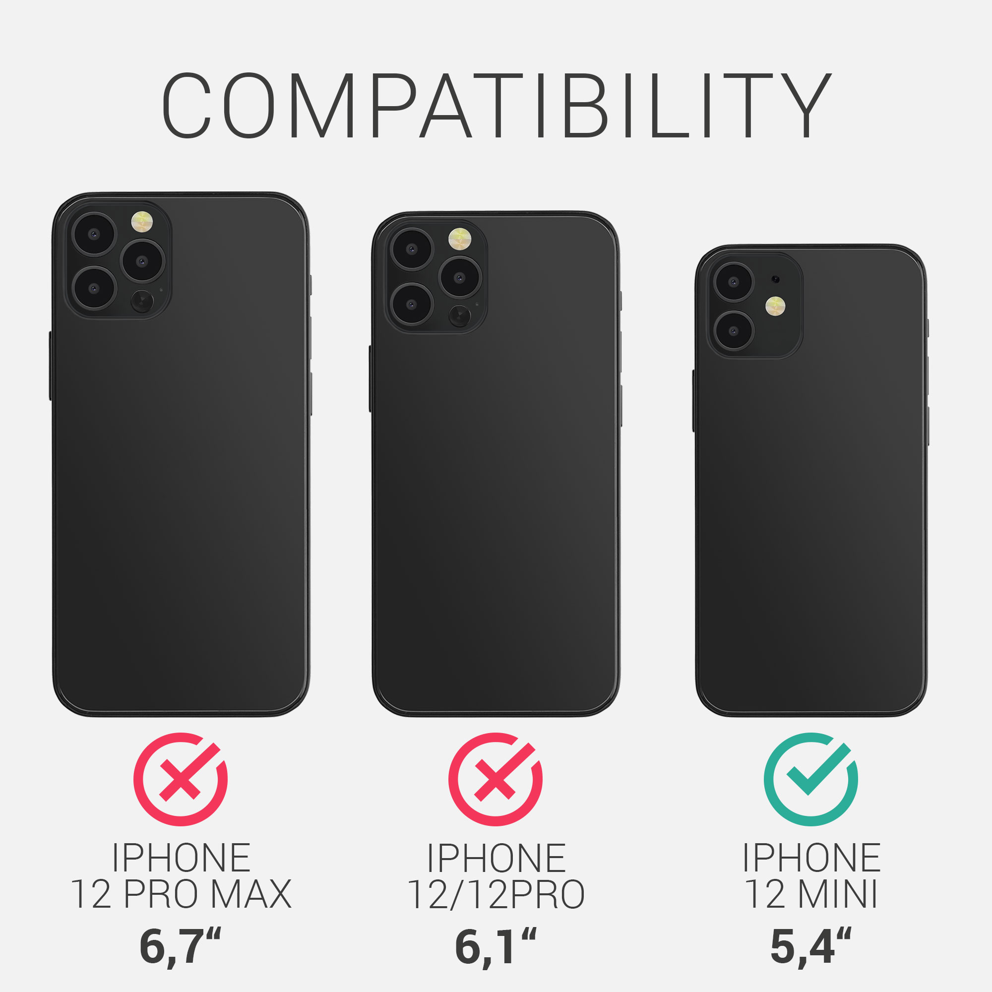 Silikonový kryt kwmobile pro iPhone 12 mini - neonově růžová