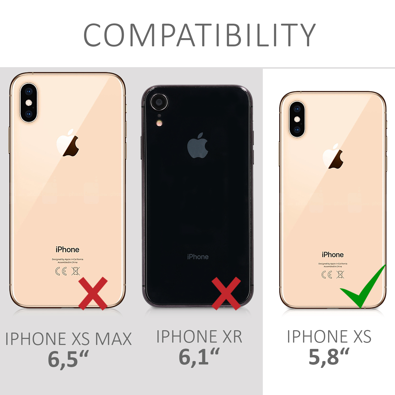 Silikonový kryt na mobil kwmobile pro Apple iPhone XS - mechově zelená