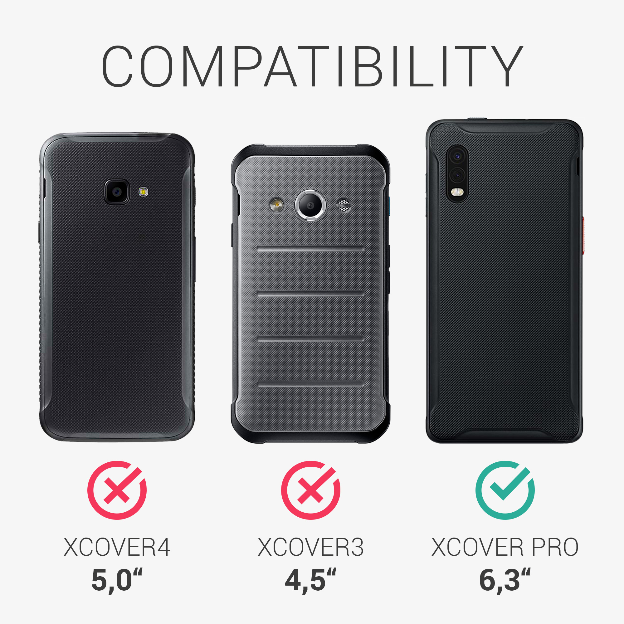 Kryt kwmobile pro Samsung Galaxy Xcover Pro - Blue Reef
