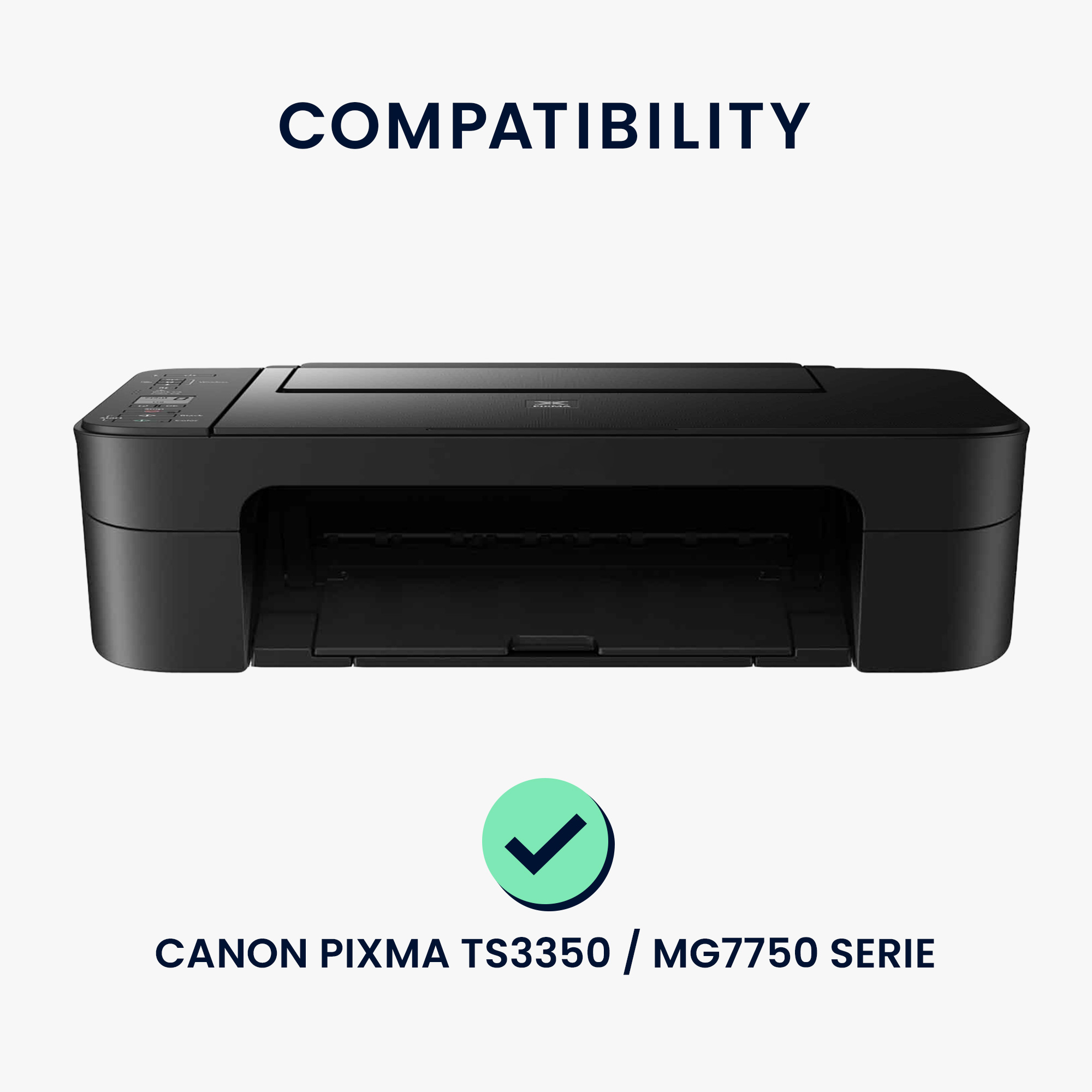 Ochranný obal Canon Pixma TS3350 kwmobile tmavě šedé