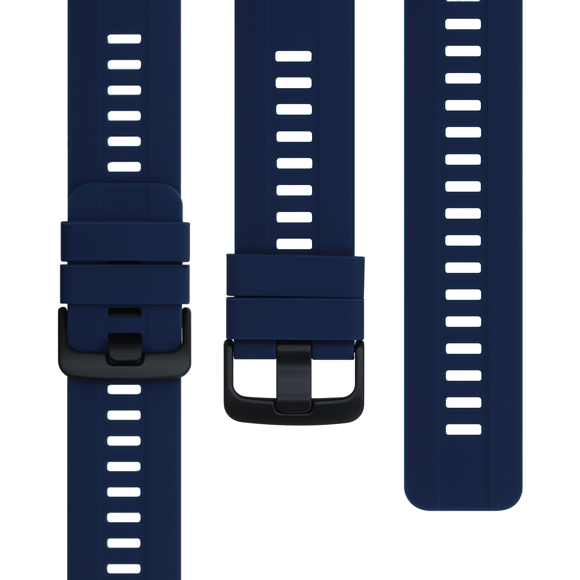 Náhradní řemínky HONOR Watch GS Pro sada 2 ks černá/tmavě modrá kwmobile