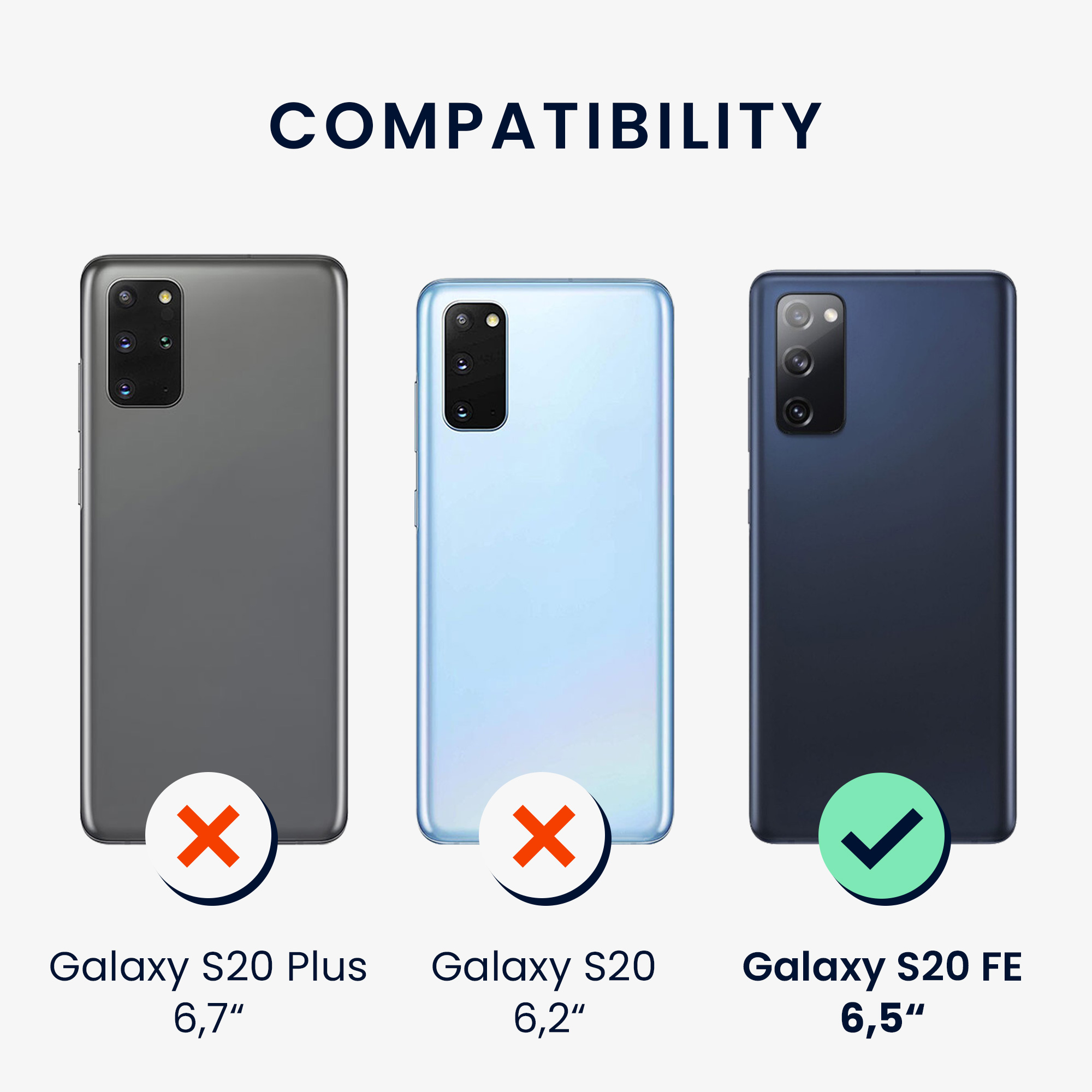 Kryt na mobil Samsung Galaxy S20 FE kwmobile TPU levandulový