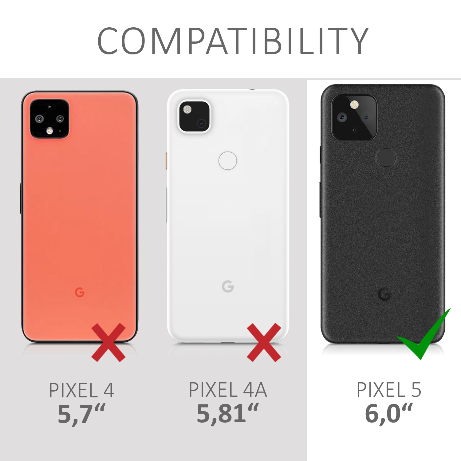 Crossbody kryt kwmobile pro Google Pixel 5 - transparentní
