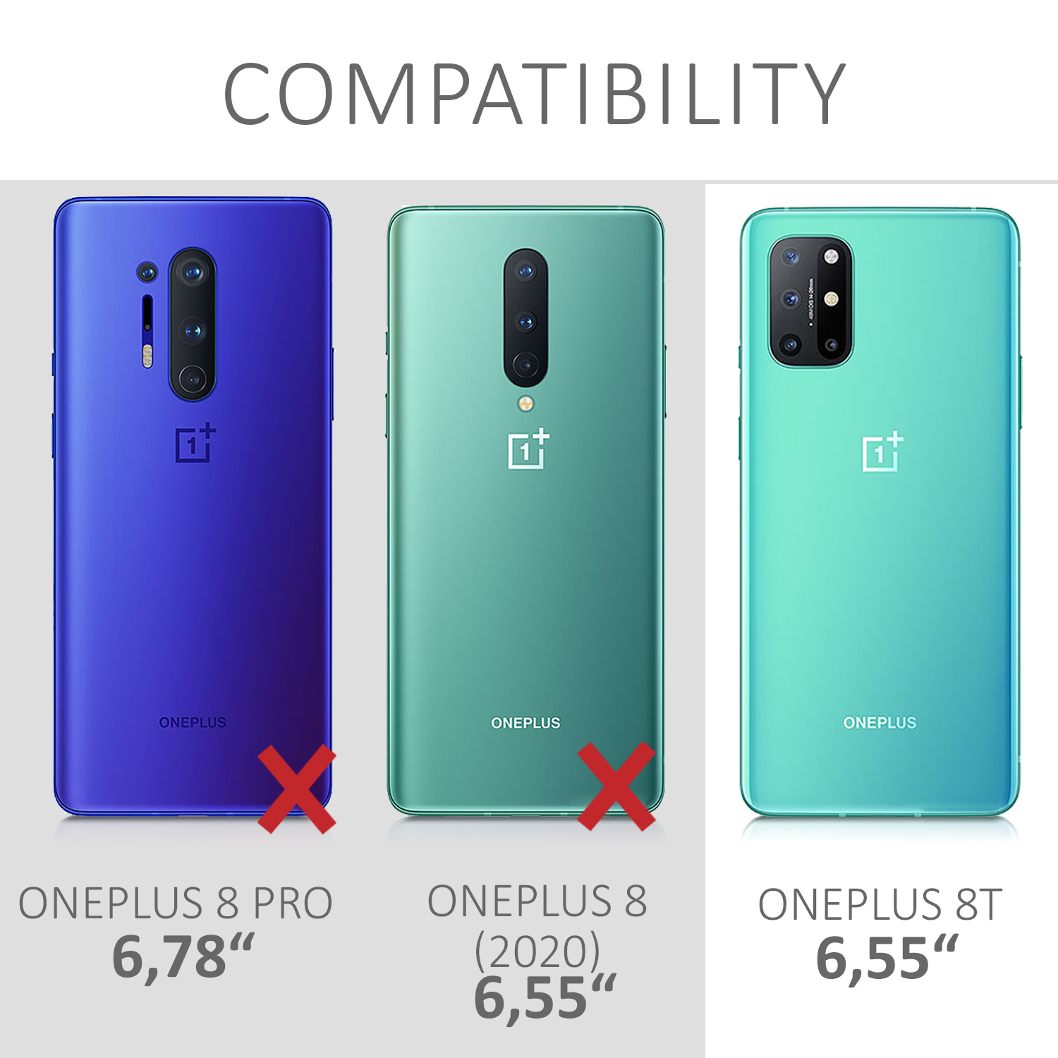 Kryt na mobil OnePlus 8T kwmobile TPU starorůžová