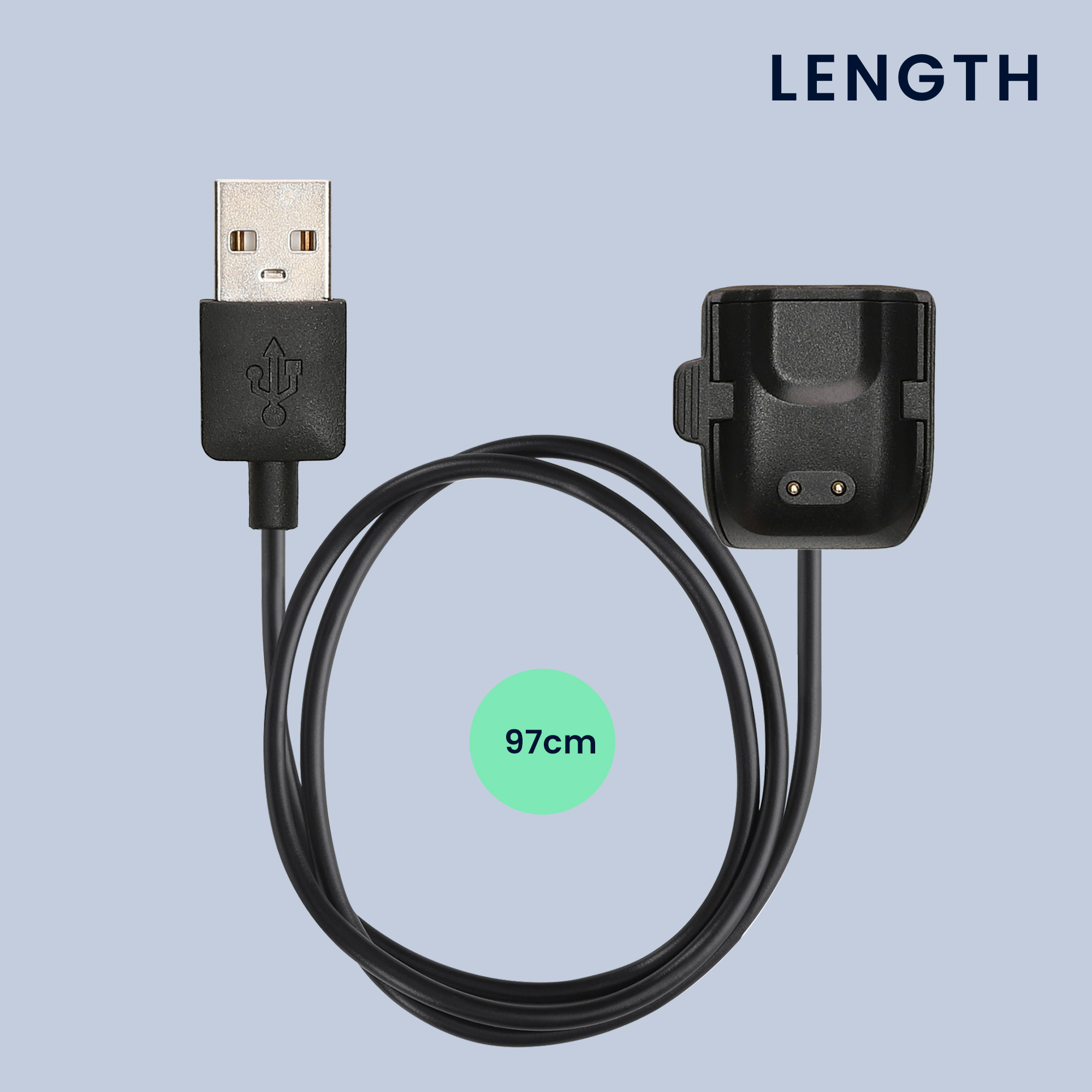 Nabíjecí kabel Samsung Galaxy Fit 2 kwmobile USB černý