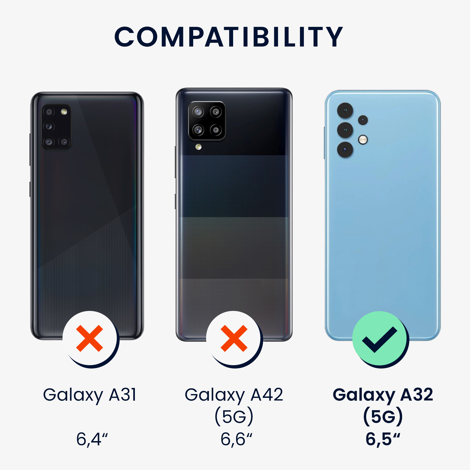Kryt na mobil Samsung Galaxy A32 5G kwmobile TPU Limetková zelená