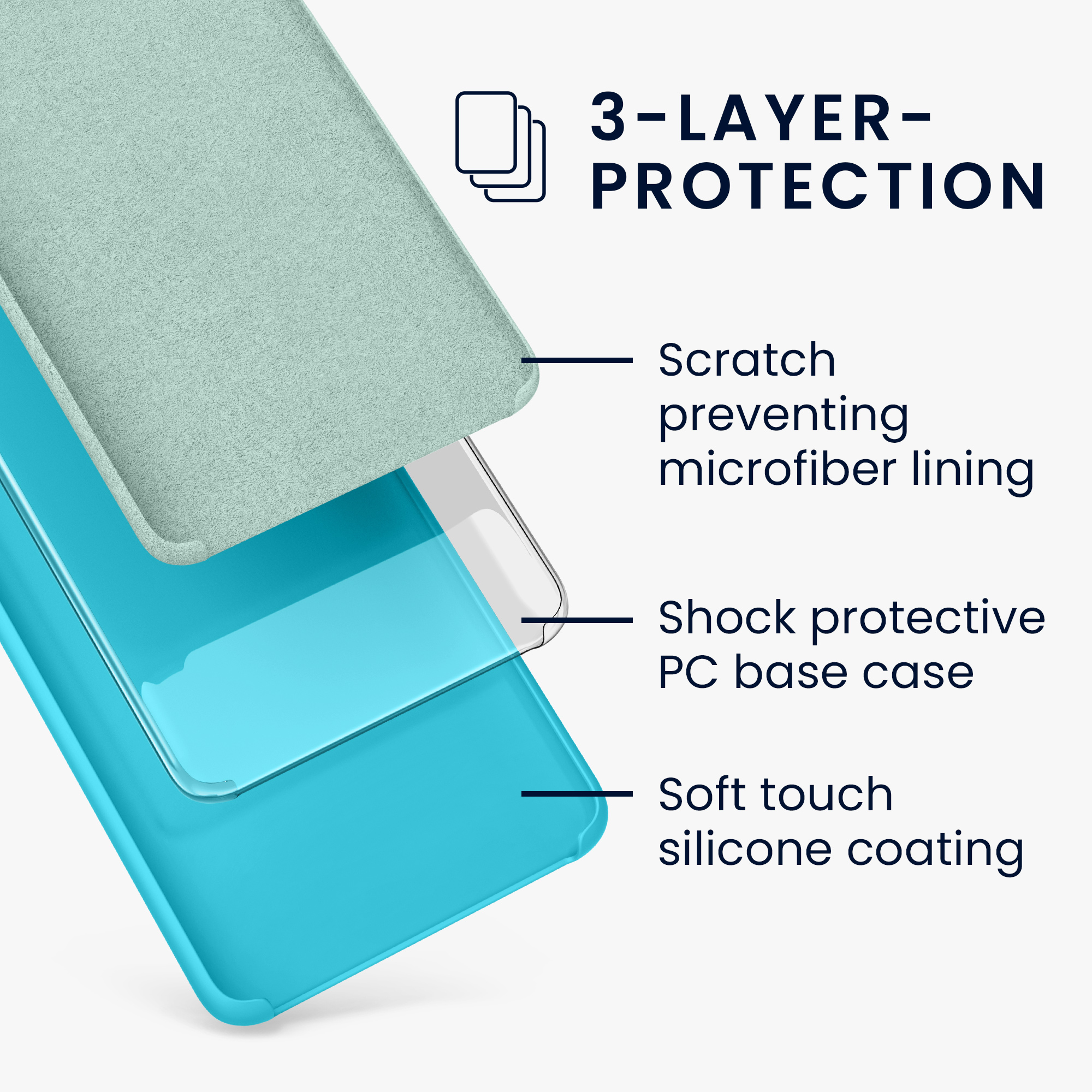 Kryt na mobil Samsung Galaxy A32 5G kwmobile TPU Chladný ledovec