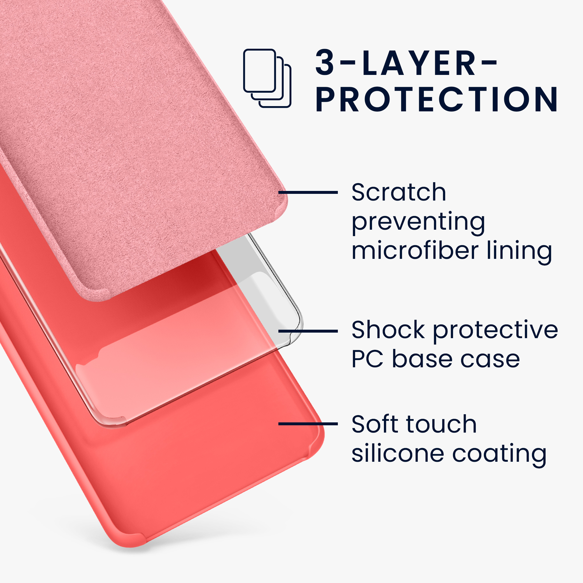 Kryt na mobil Samsung Galaxy A32 5G kwmobile TPU Neonová korálová