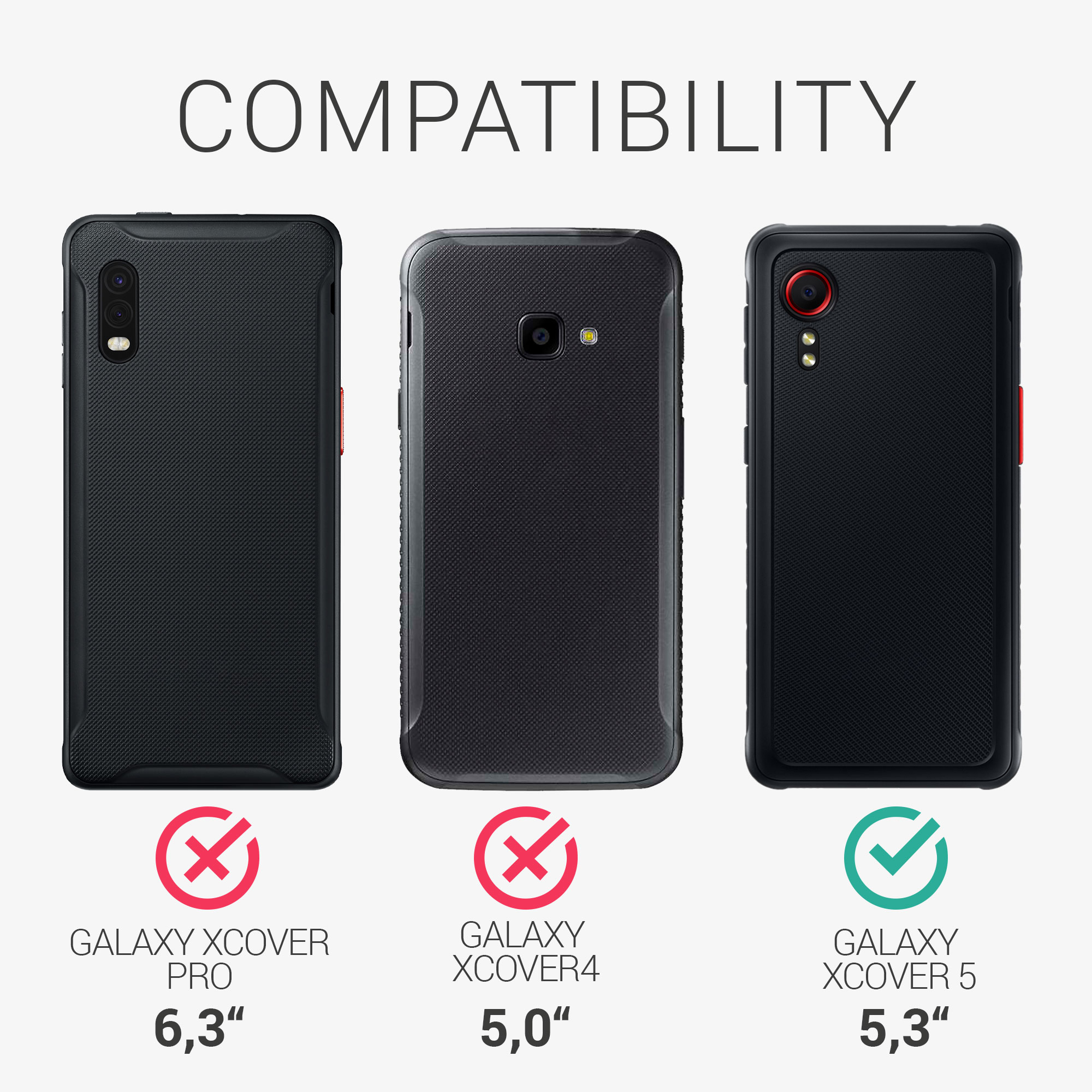 Kryt kwmobile pro Samsung Galaxy Xcover 5 - mechově zelená