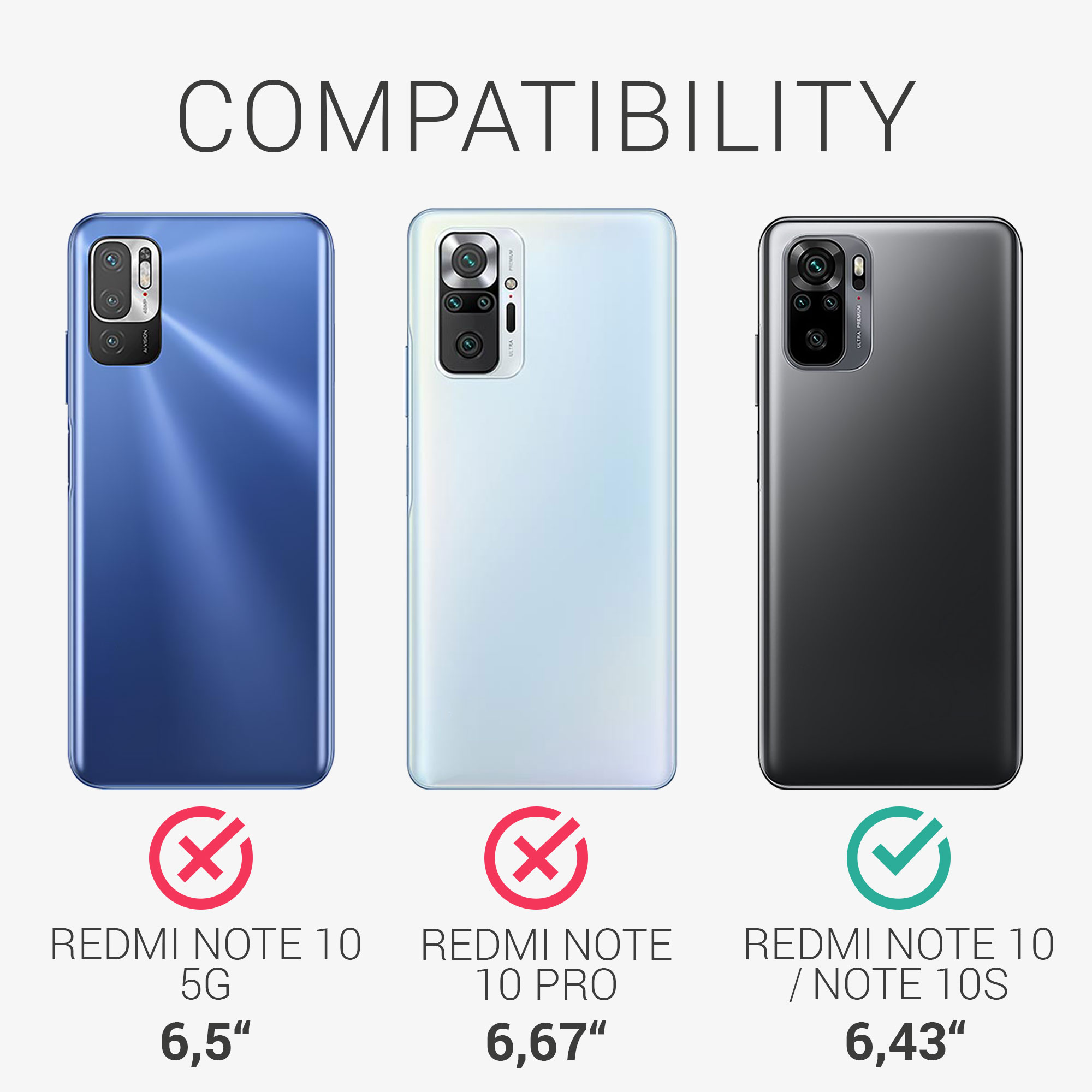 Kryt Xiaomi Redmi Note 10 silikonový TPU fialová kwmobile