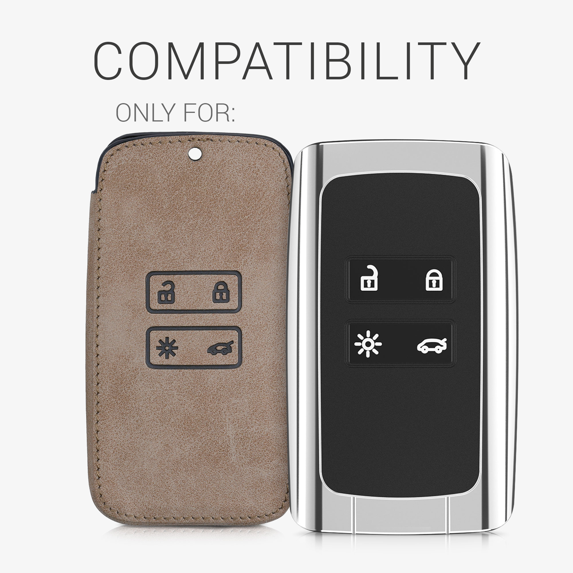 Pouzdro na klíč od auta Renault kwmobile - navigational compass