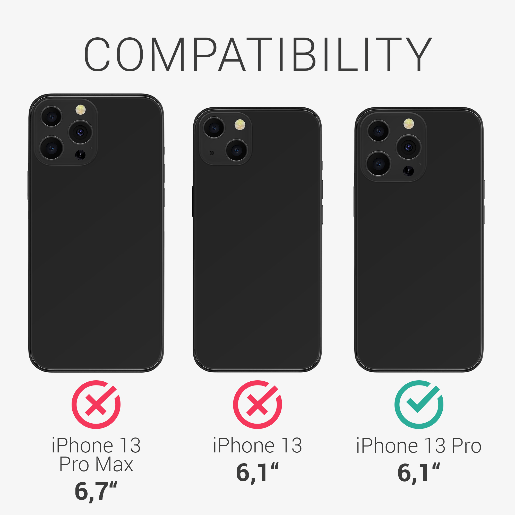 Kryt kwmobile s přihrádkou na kartu iPhone 13 Pro modrá