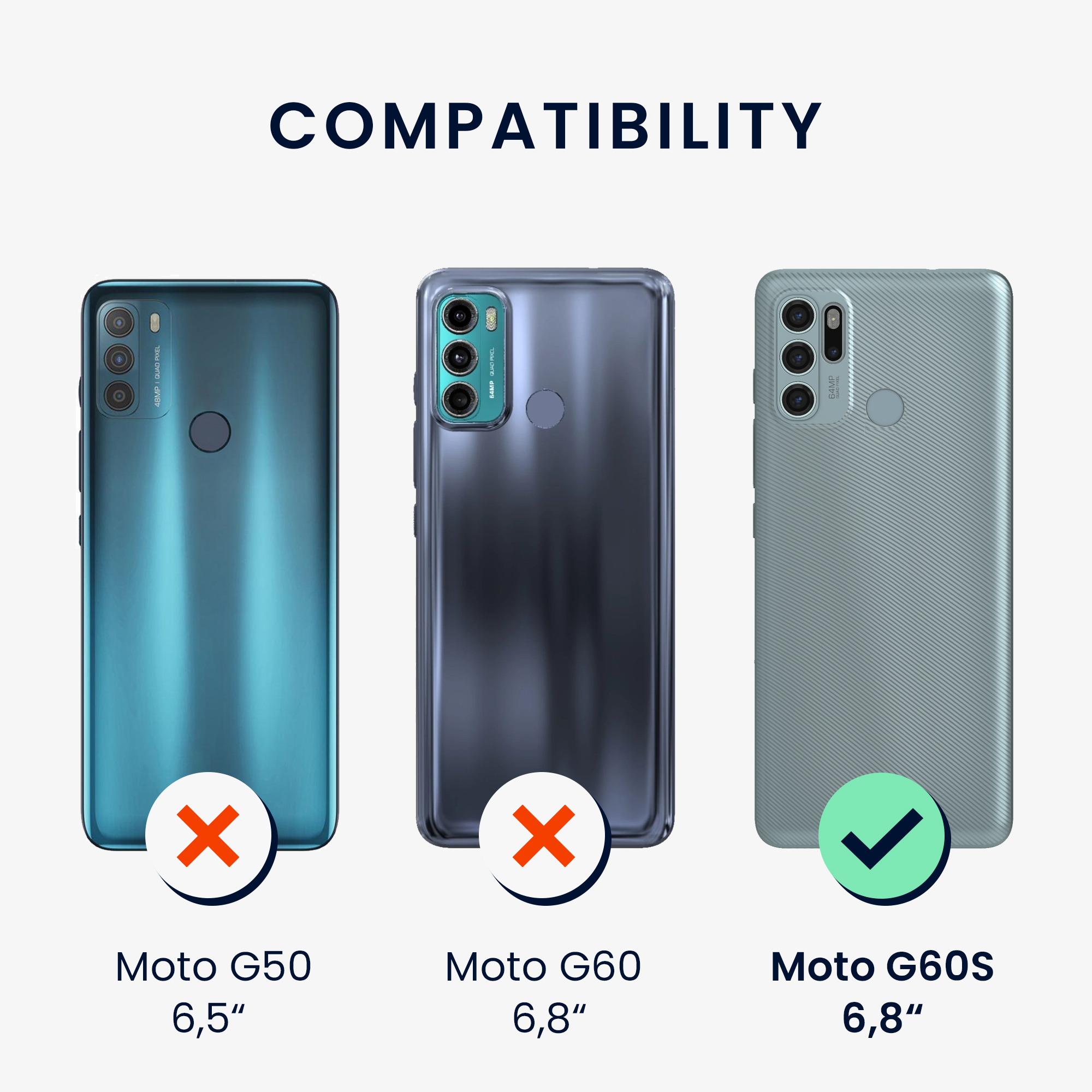 Silikonový kryt kwmobile pro Motorola Moto G60S - Motiv Coconut Swirl