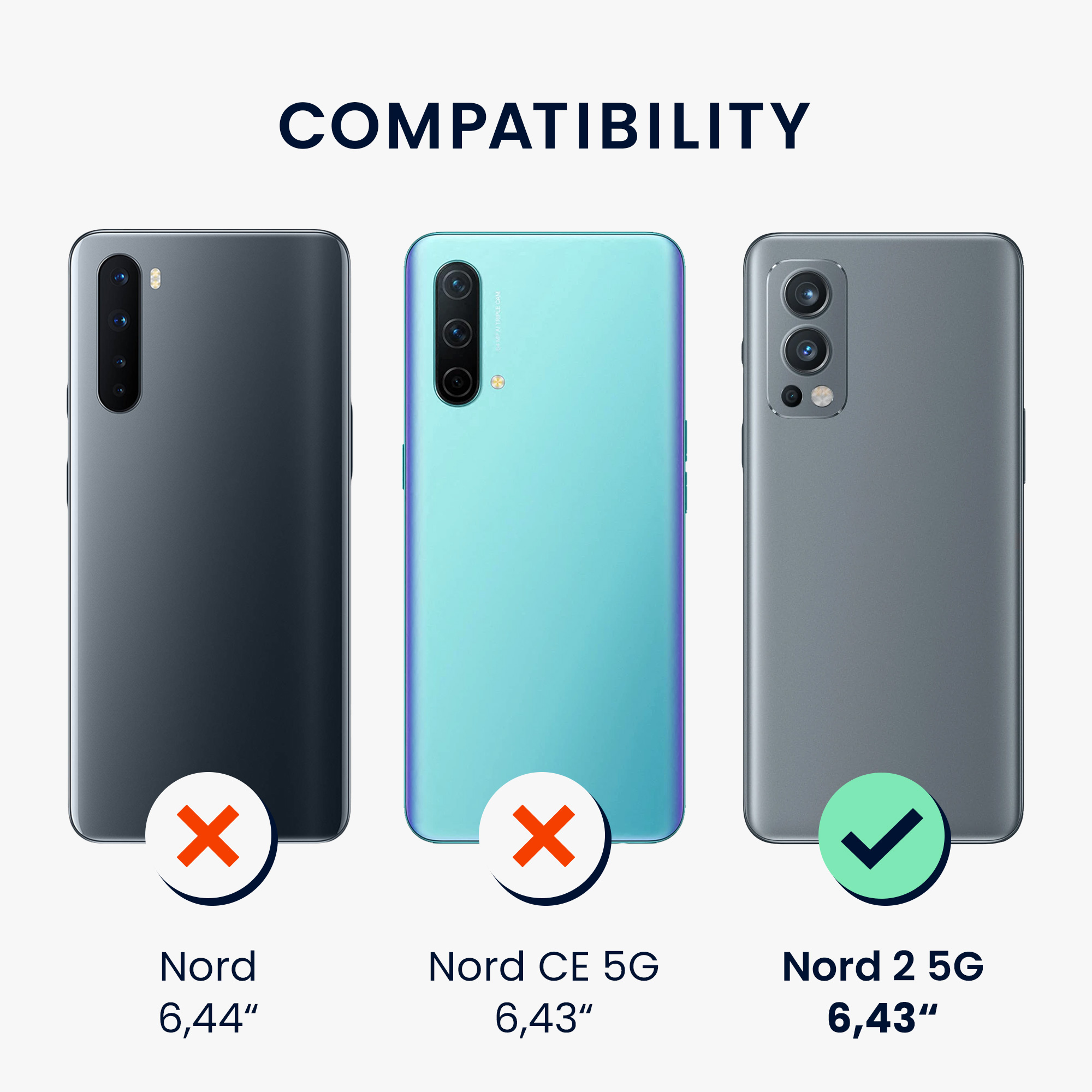 Kwmobile Crossbody pouzdro OnePlus Nord 2 5G levandulová