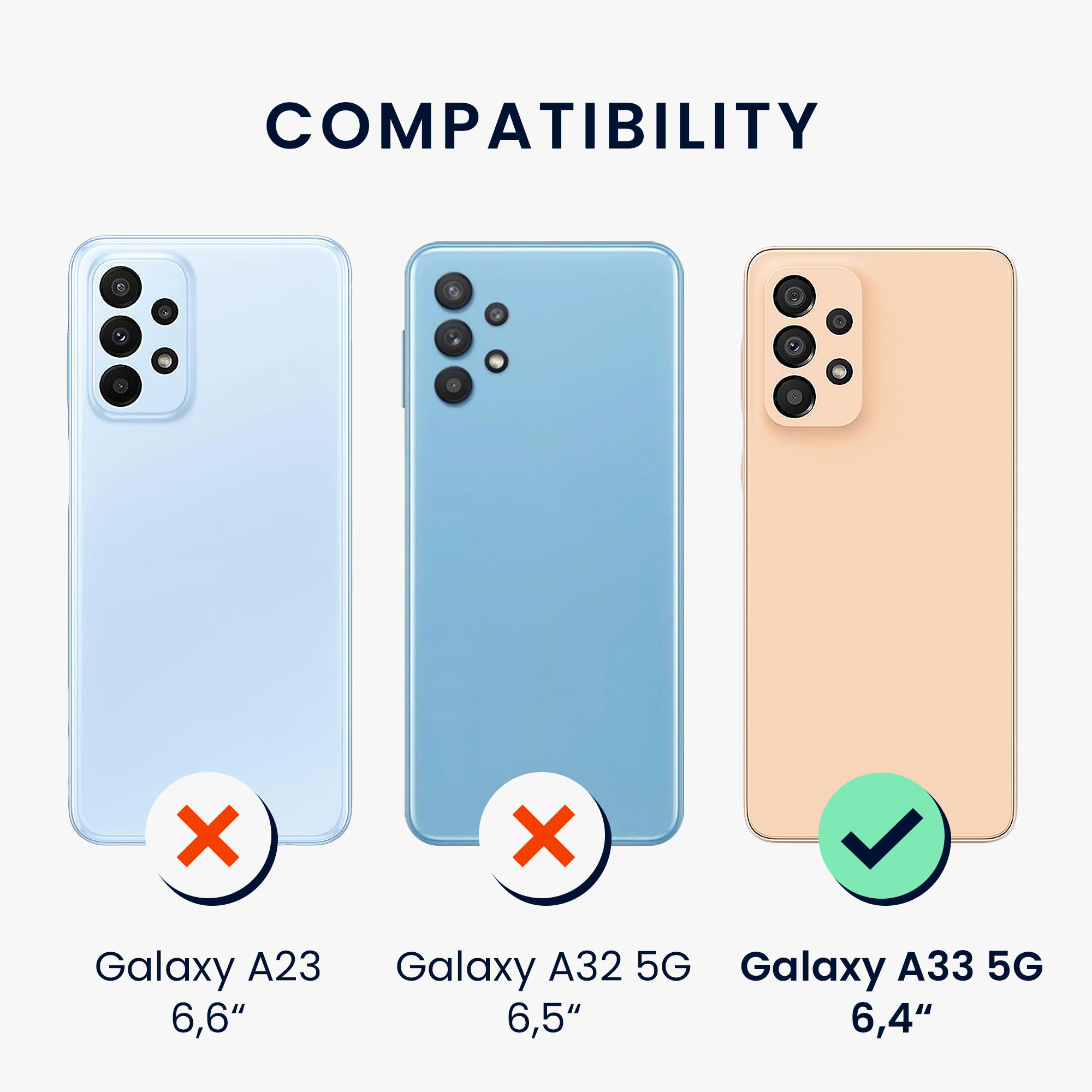 Kryt na mobil Samsung Galaxy A33 5G kwmobile TPU Ovocná oranžová