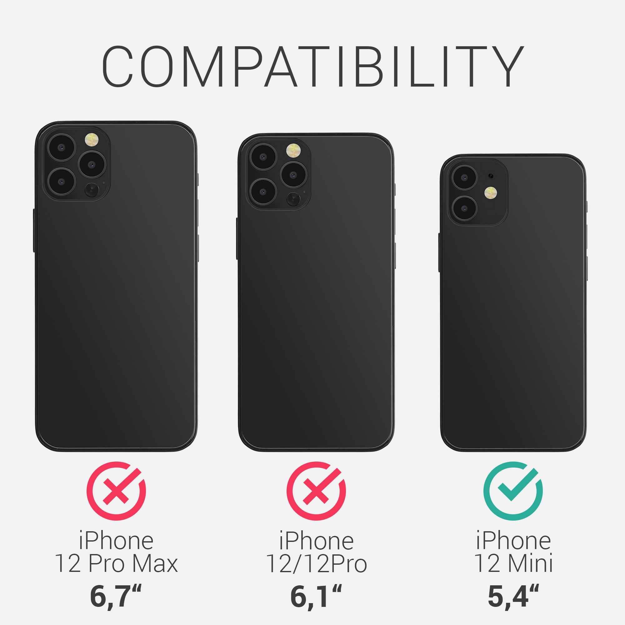 Kryt s dřevěným vzhledem kwmobile pro iPhone 12 mini - brown