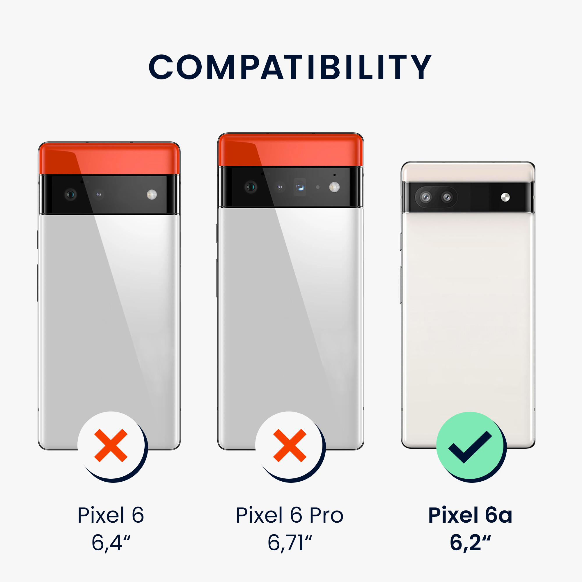 Crossbody kryt kwmobile pro Google Pixel 6 - transparent