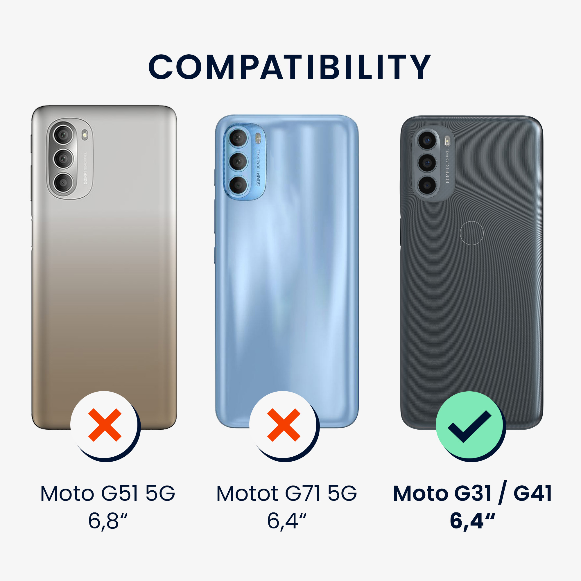 Kryt s popruhem kwmobile pro Motorola Moto G31 / Moto G41 - Růžové třešňové květy / tmavě hnědá / transparentní