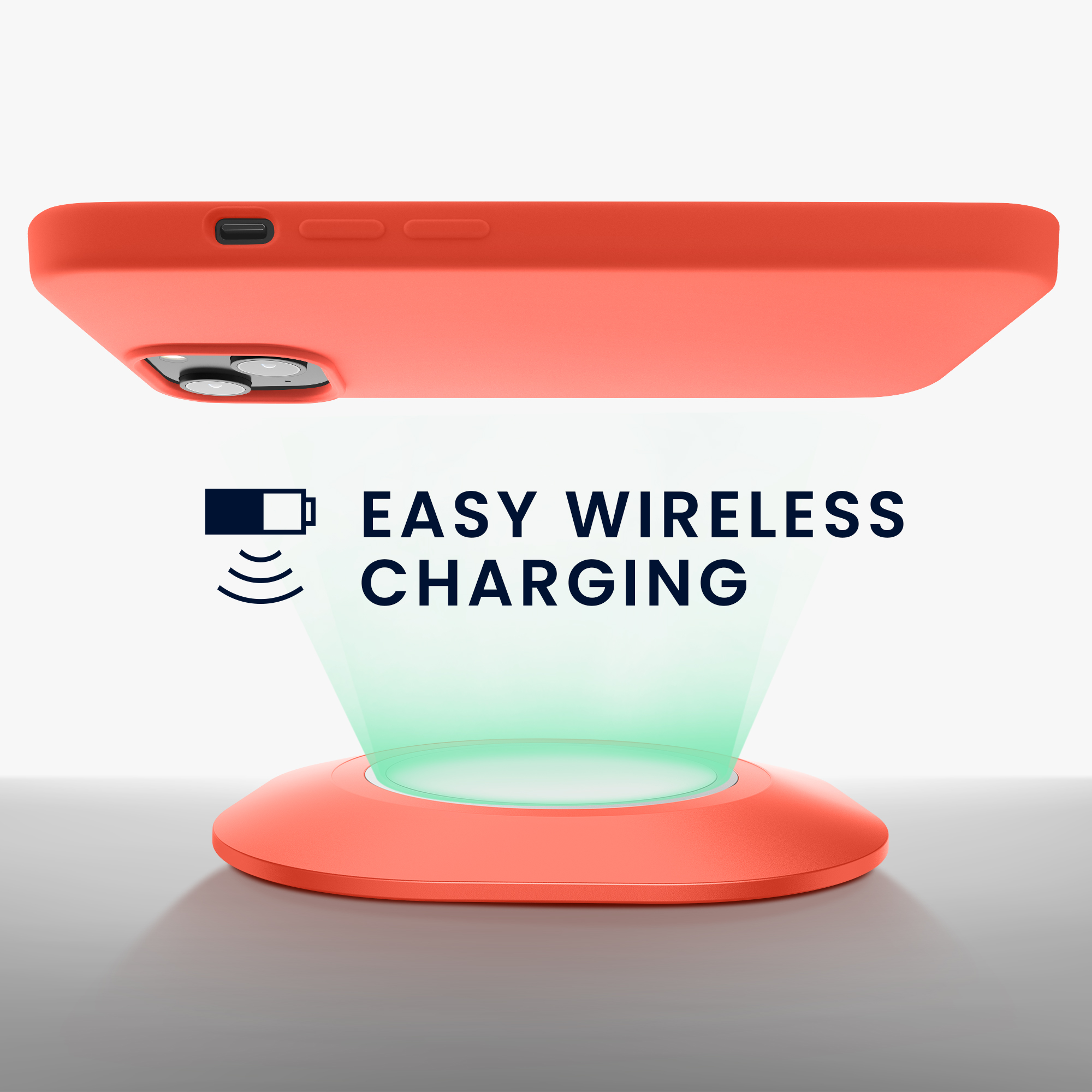 Kryt kwmobile slim iPhone 14 Vivid Coral