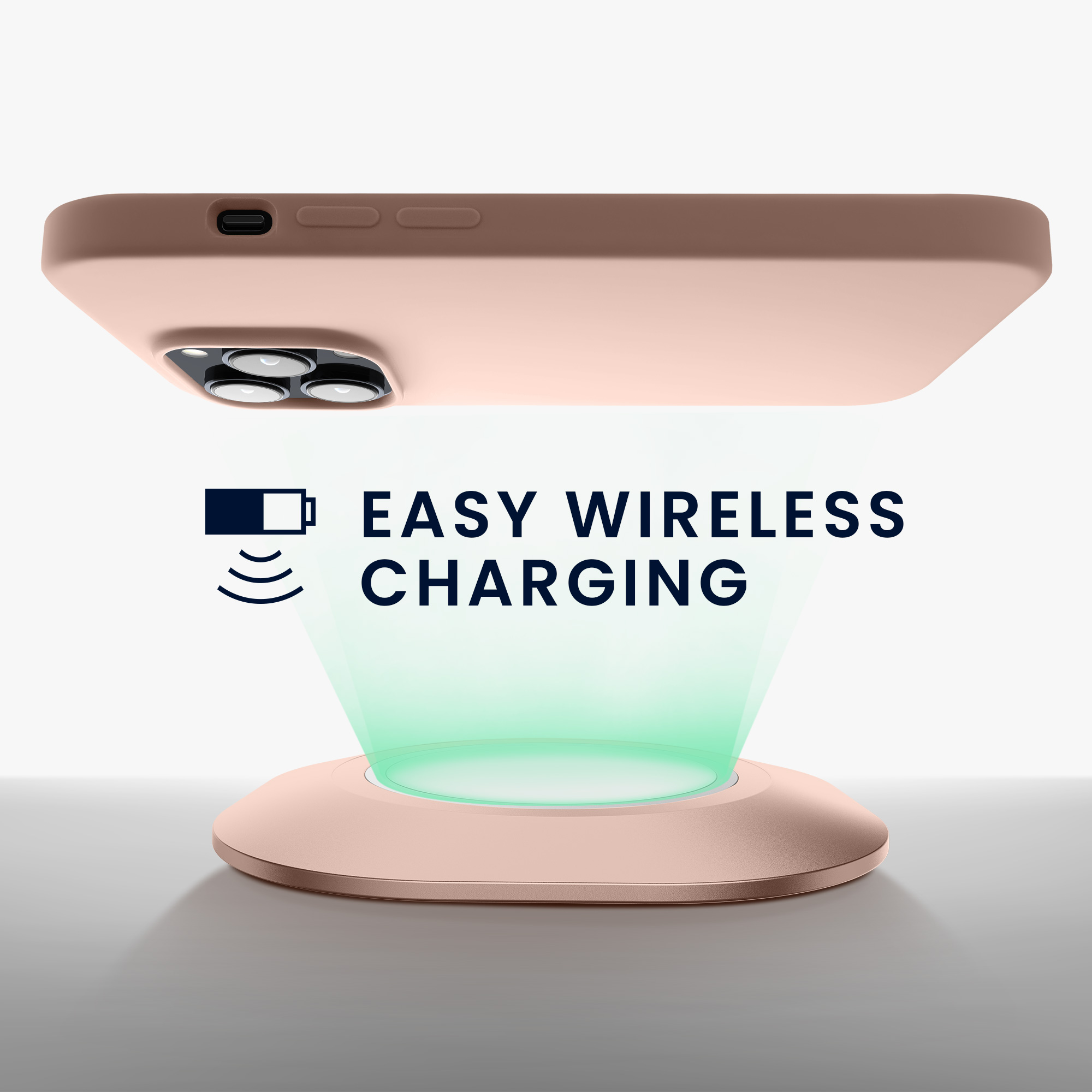 Kryt kwmobile slim iPhone 14 Pro růžová