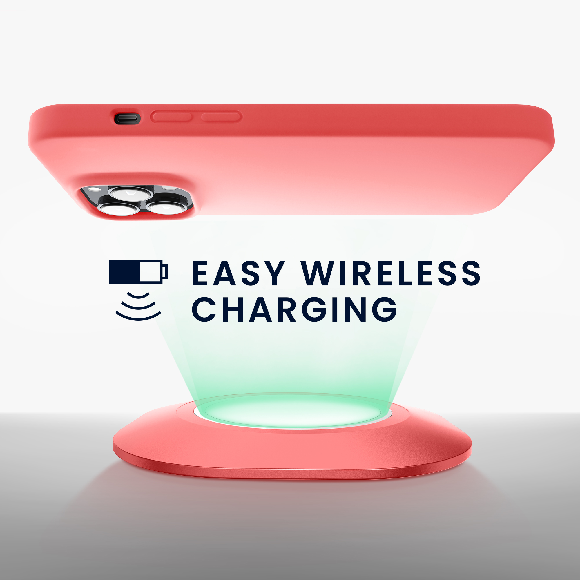 Kryt kwmobile slim iPhone 14 Pro Max Neon Coral